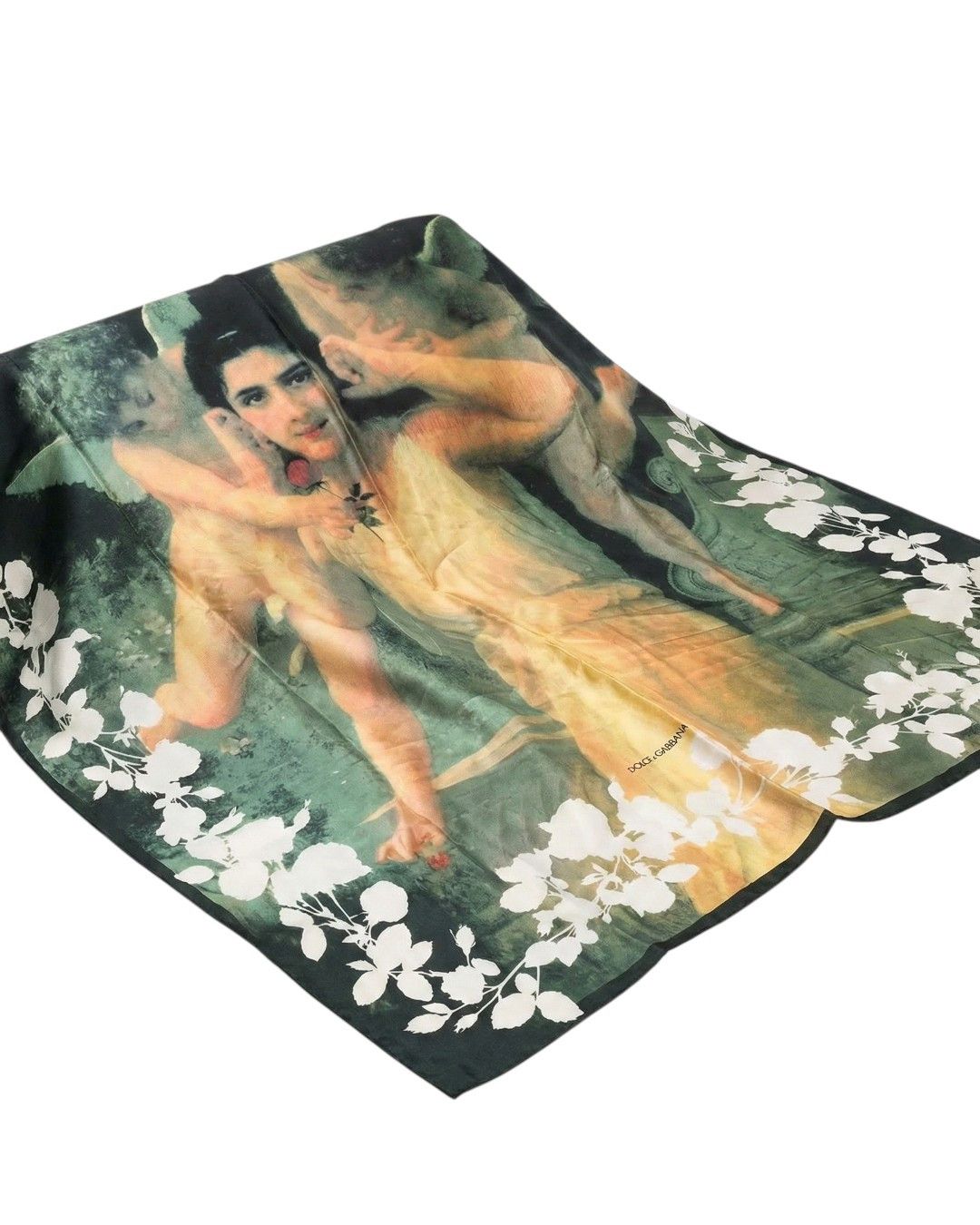 Dolce & Gabbana LARGE PRINTED SILK SCARF Size ONE SIZE - 2 Thumbnail