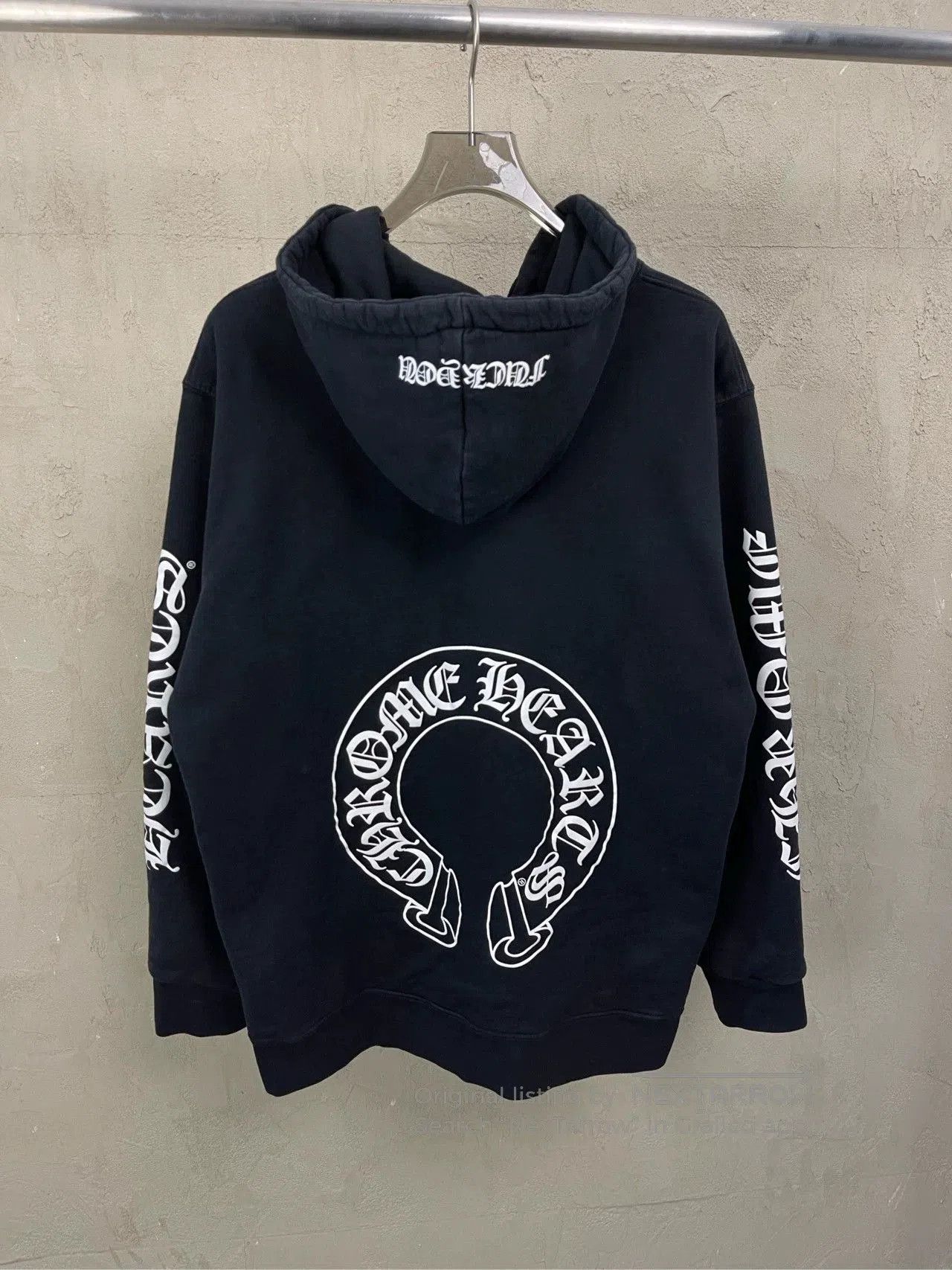 Chrome Hearts Chrome Hearts Black Zip Hoodie Sweatshirt. Size US XXL / EU 58 / 5 - 3 Thumbnail