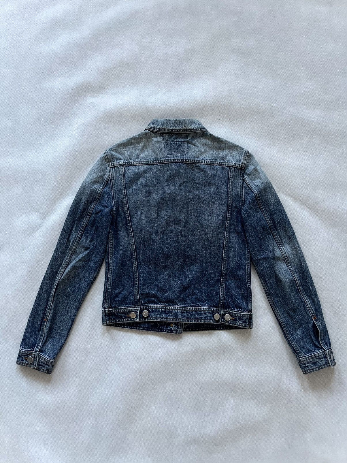W&LT × Walter Van Beirendonck Walter Van Beirendonck W&LT Washed Denim Trucker Jacket Size S / US 4 / IT 40 - 7 Thumbnail