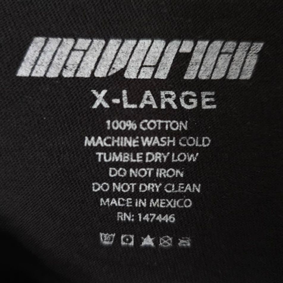 Vintage VINTAGE? Maverick T Shirt Mens XL Black Streetwear Spellout Logan Paul Size US XL / EU 56 / 4 - 6 Thumbnail