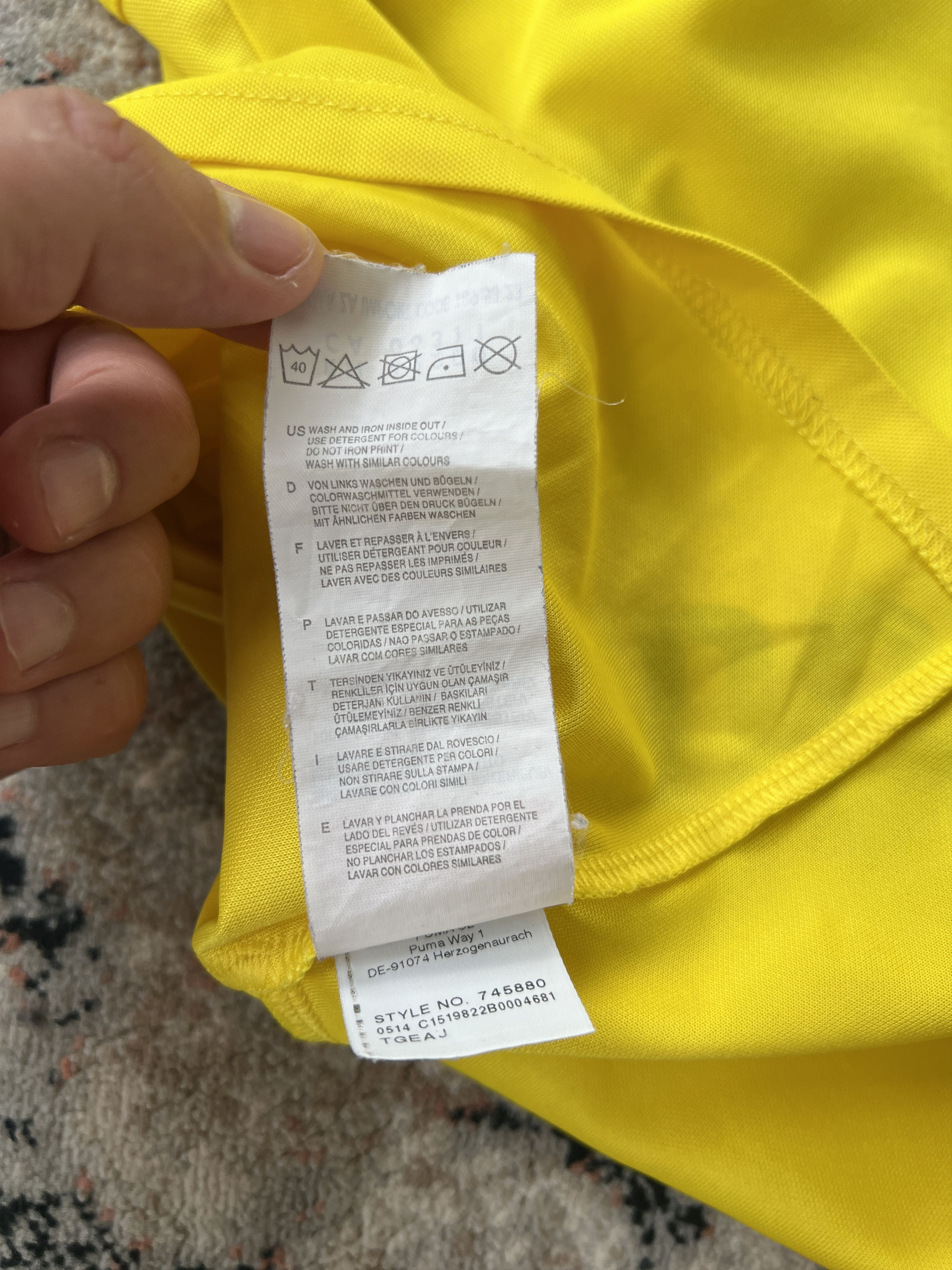 Puma Puma Borussia Dortmund Jersey Size US L / EU 52-54 / 3 - 13 Thumbnail