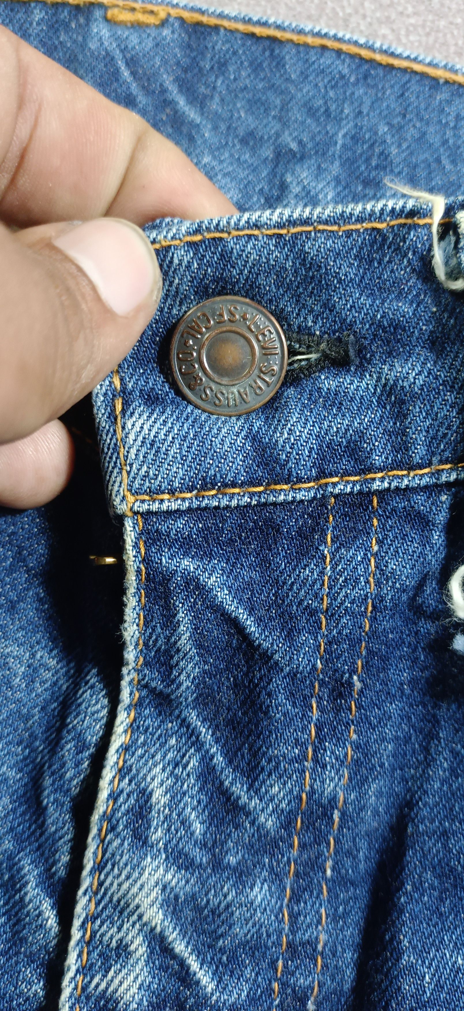 Levi's × Levi's Vintage Clothing Vintage🔥 Levi's Flare button 359 Zipper Talon 42 Size US 28 / EU 44 - 11 Thumbnail