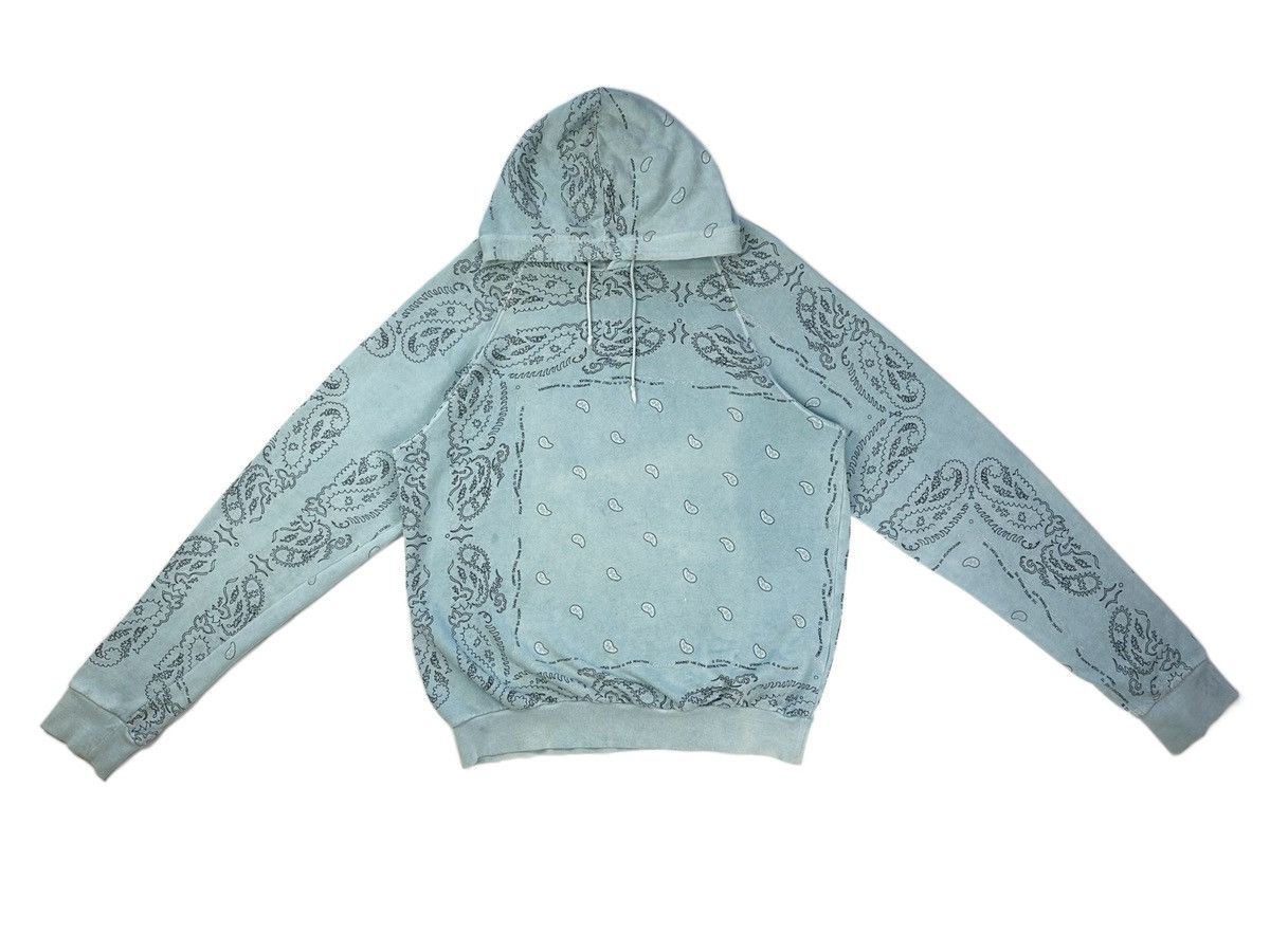 Raf Simons AW04 Waves Paisley Hoodie Size US S / EU 44-46 / 1 - 1 Thumbnail