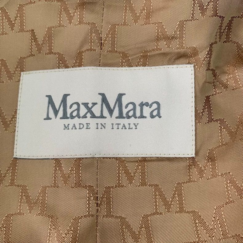 Max Mara Max Mara 101801 Brown sheep wool double-breasted coat with Size XS / US 0-2 / IT 36-38 - 6 Thumbnail