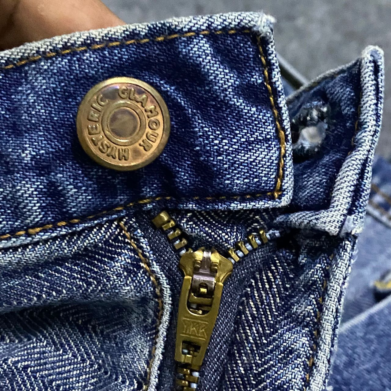 Hysteric Glamour Delete Vintage Kinky Hysteric Glamour Patchwork Hagi Denim Size US 31 - 14 Thumbnail