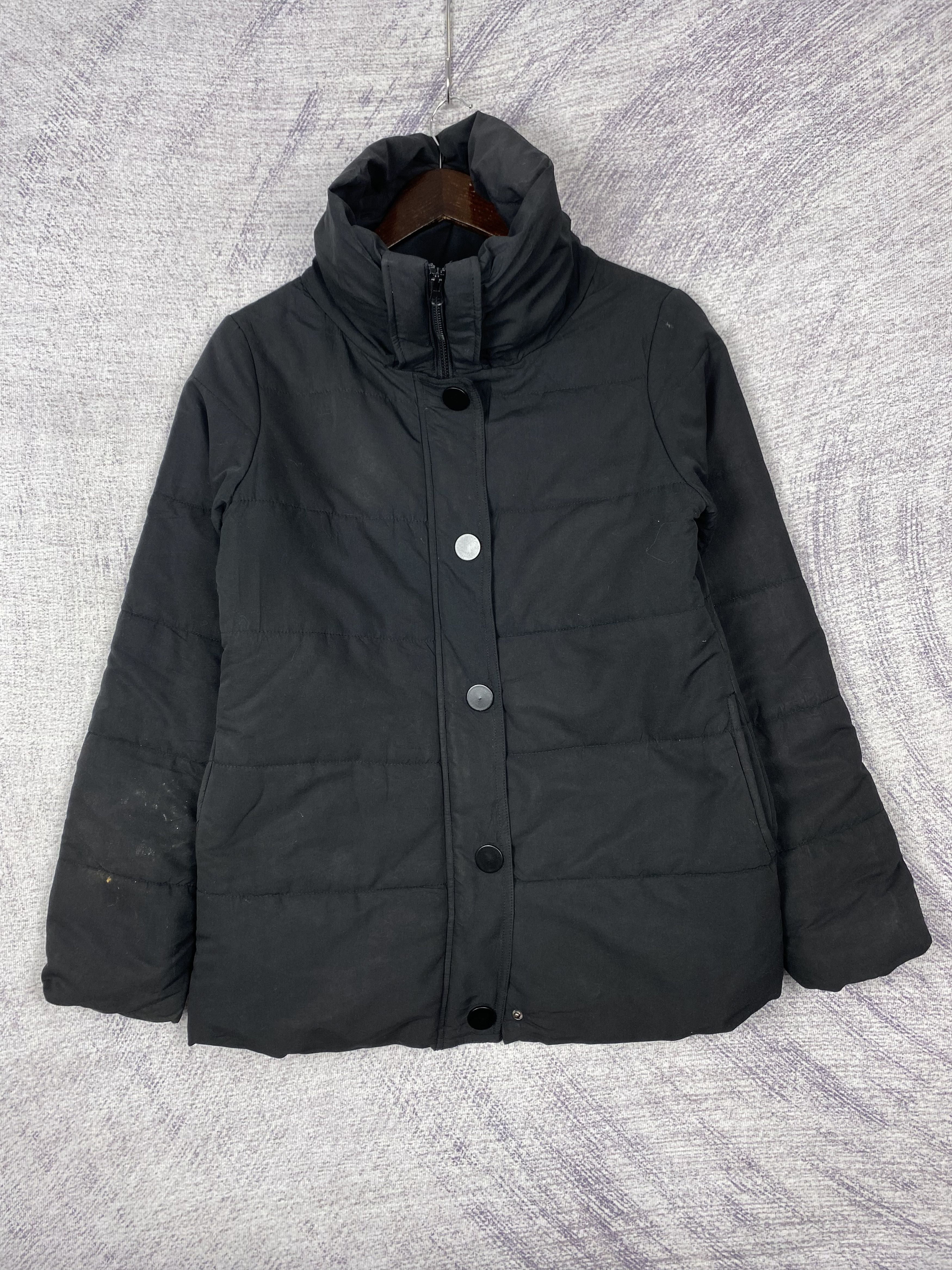 Japanese Brand Vintage Japanese Brand Full ZIp Puffer Jacket Size US M / EU 48-50 / 2 - 1 Thumbnail