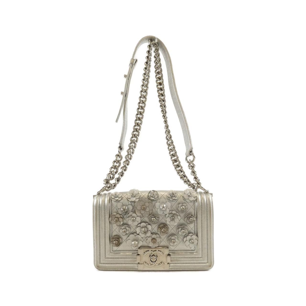 Chanel Chanel Chanel Boy Chanel Metallic Calf Shoulder Bag Leather Shoulder Bag 67085 DUTY FREE for USA Size ONE SIZE - 1 Thumbnail