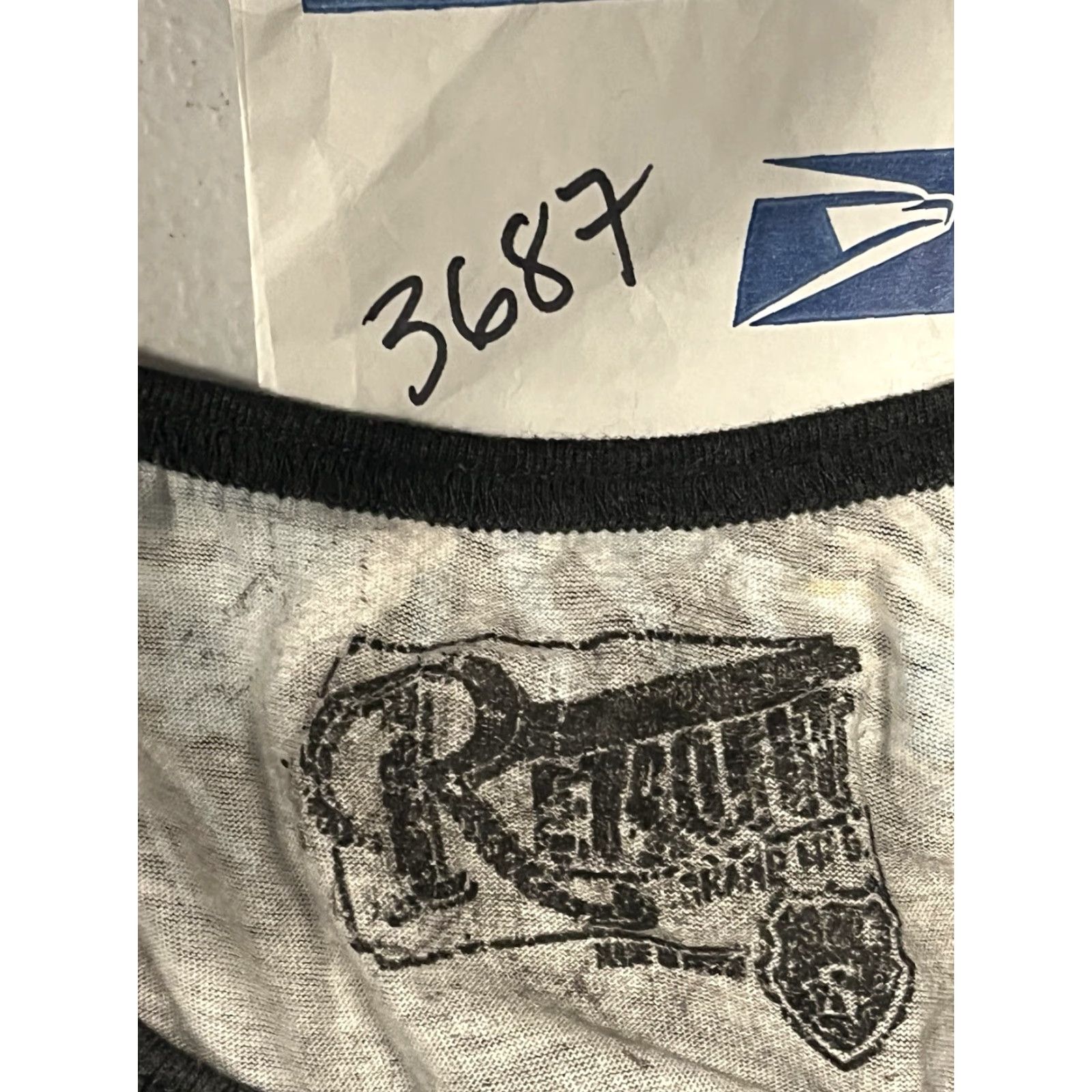 Vintage Retrofit Pocket Muscle Tank Top Black Blue Beach Men's Small T-Shirt Beach Floral Pockets Retrofit Size Small Mens Black Size US S / EU 44-46 / 1 - 7 Thumbnail