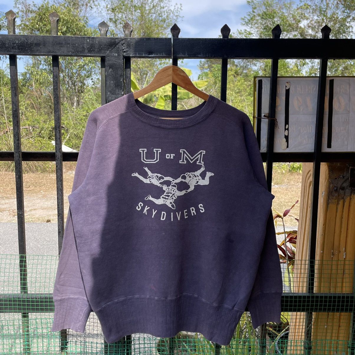 Japanese Brand 🔥🇯🇵Dubbleworks Union Made Skydivers Graphic Sweatshirts Size US M / EU 48-50 / 2 - 1 Thumbnail