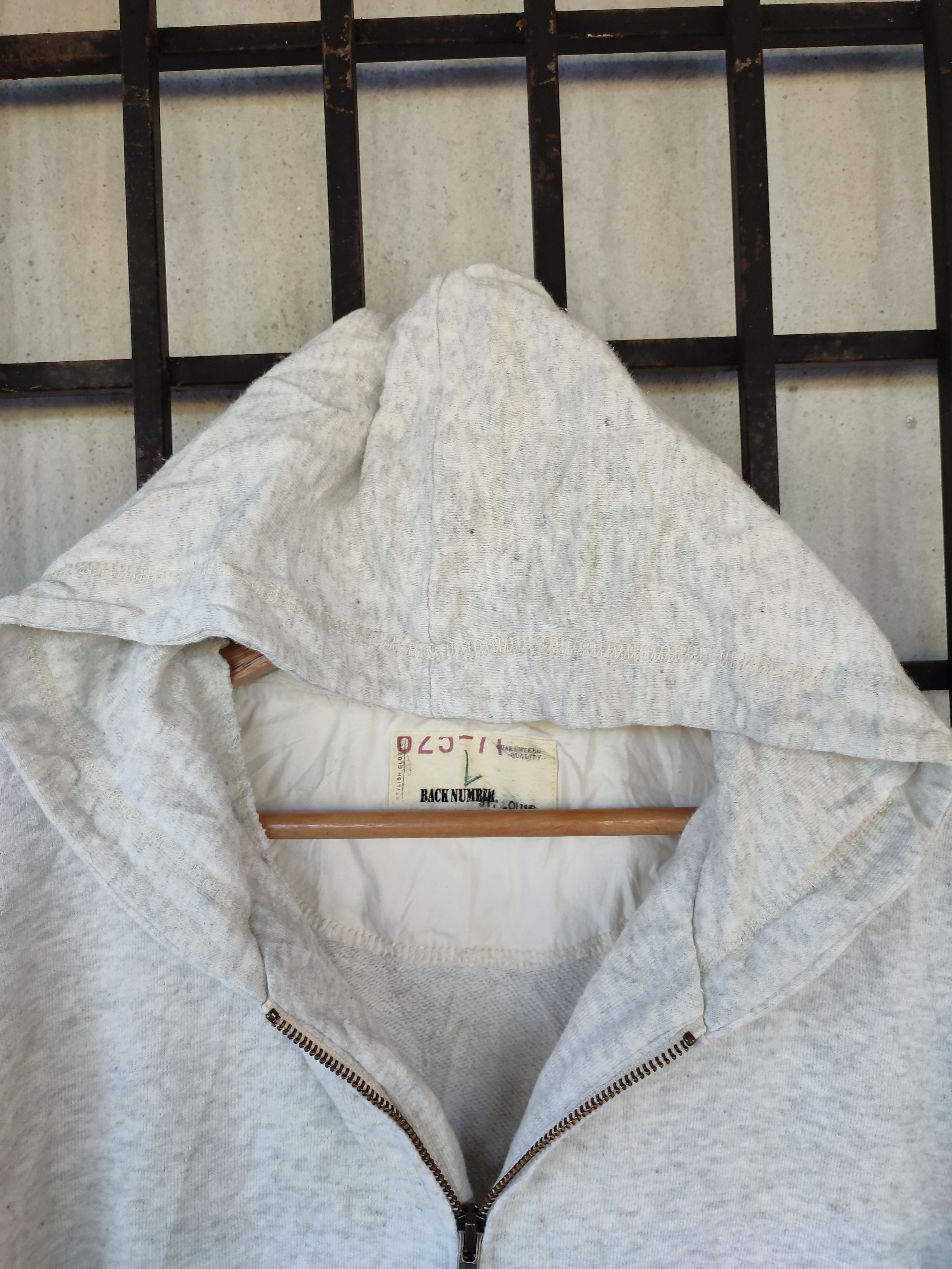 Japanese Brand Vintage Back Number Zip Up Hoodies Size US S / EU 44-46 / 1 - 9 Thumbnail