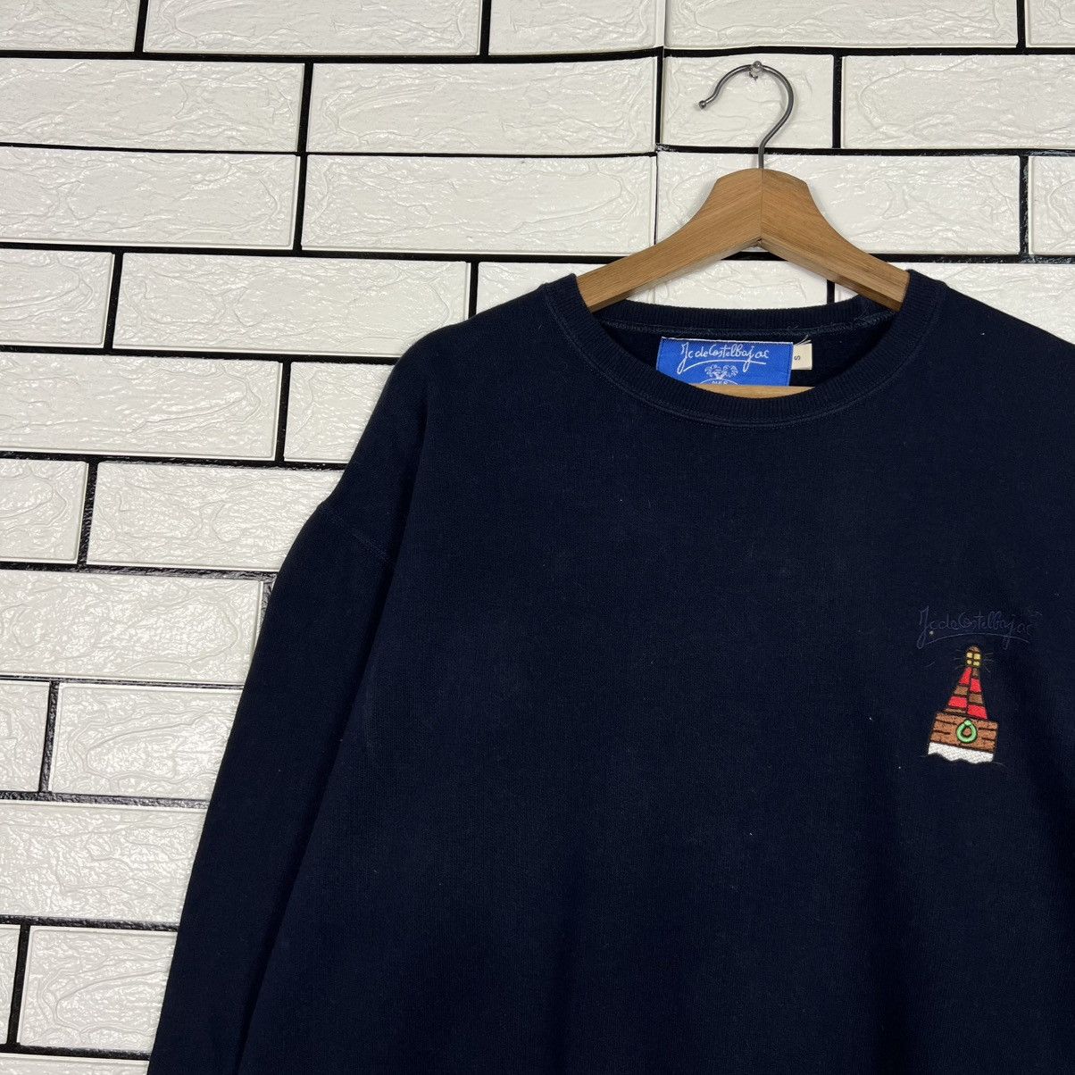Jean Charles De Castelbajac JC DE CASTEBAJAC Small Logo Crewneck Sweatshirt #3948-C180 Size US S / EU 44-46 / 1 - 3 Thumbnail