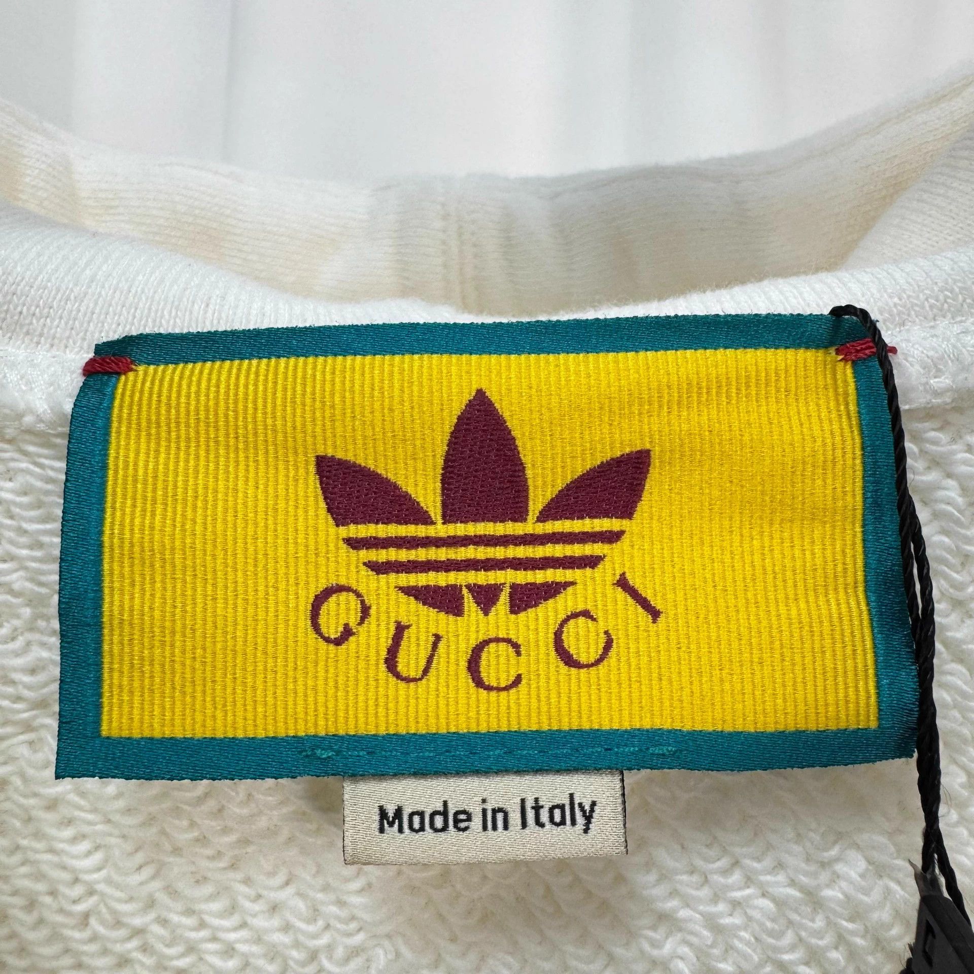 Adidas Gucci x Adidas embroidered trefoil logo hoodie XS 95 New Size US XS / EU 42 / 0 - 7 Thumbnail