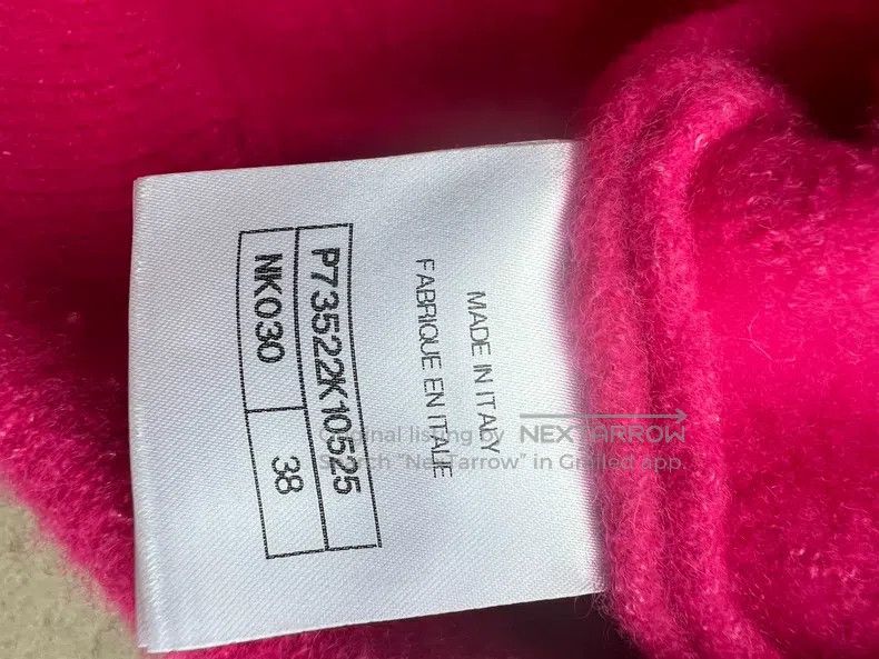 Chanel Chanel 22b Dragon Fruit Cashmere Knitted Cardigan coat Size XS / US 0-2 / IT 36-38 - 5 Thumbnail