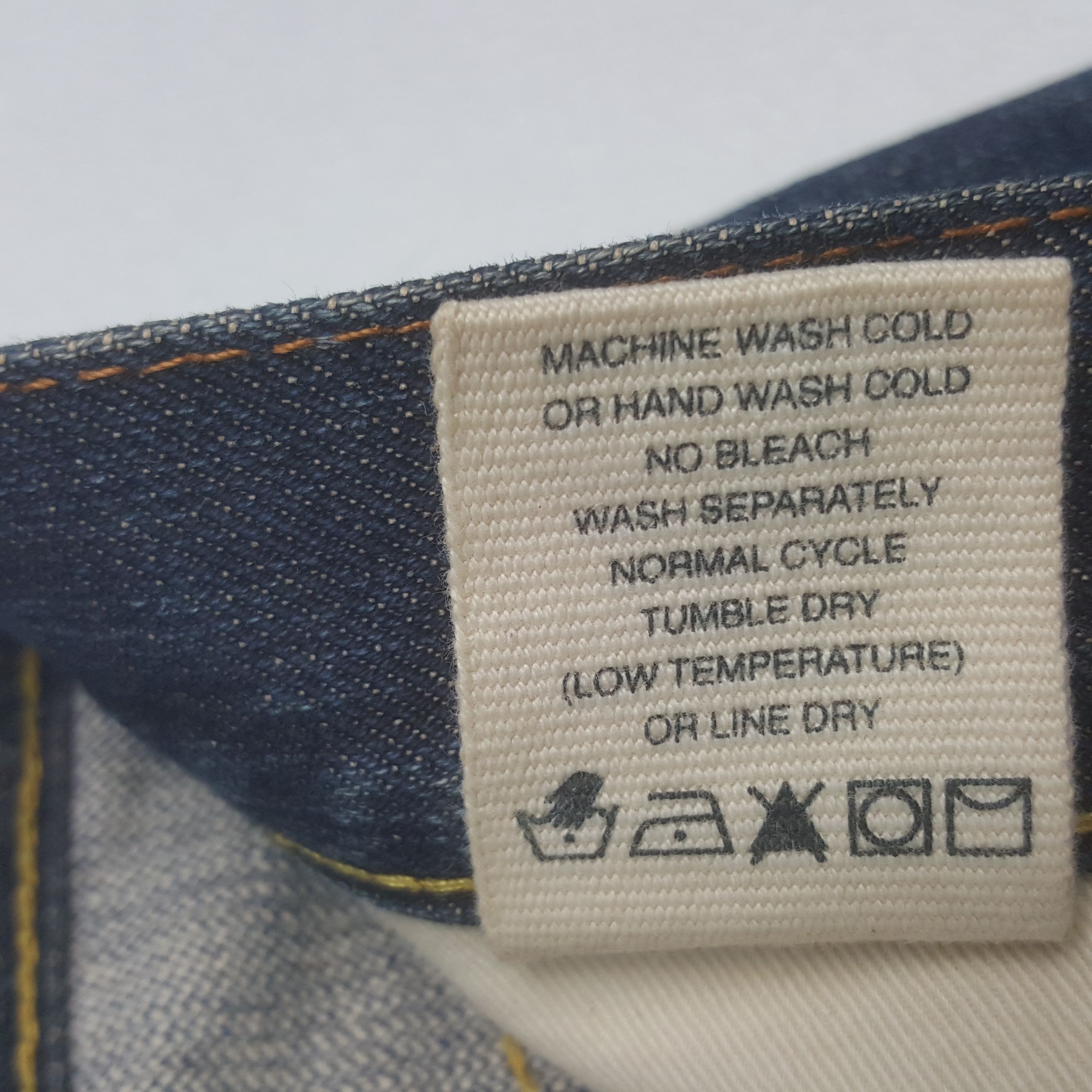 Evisu × Japanese Brand Vintage Evisu Paris Two Tone Custom Diacock Art Denim Jeans Size US 29 - 16 Thumbnail