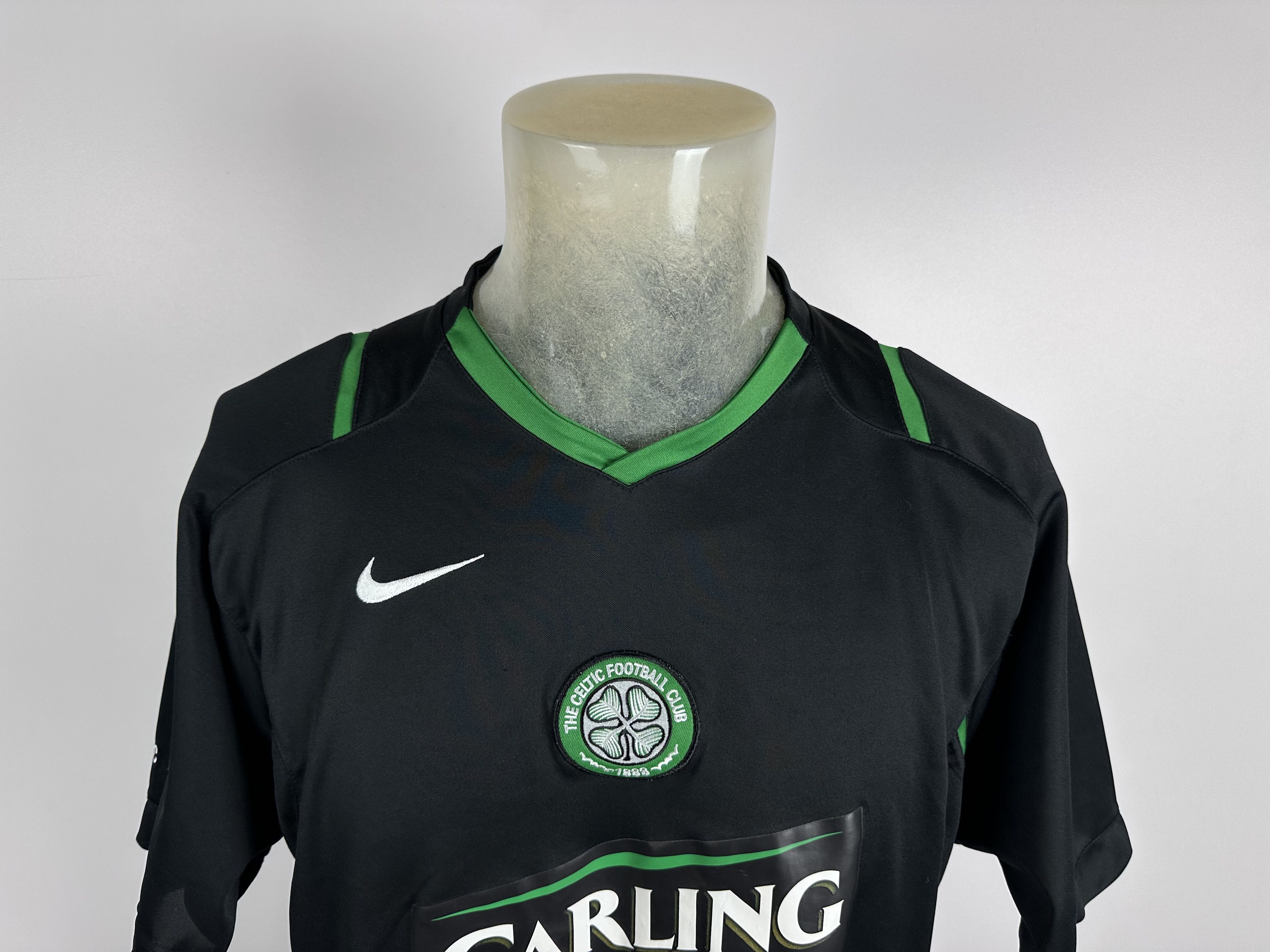 Nike Celtic 2005 2006 2007 Third Football Shirt Soccer Jersey Size US L / EU 52-54 / 3 - 2 Thumbnail