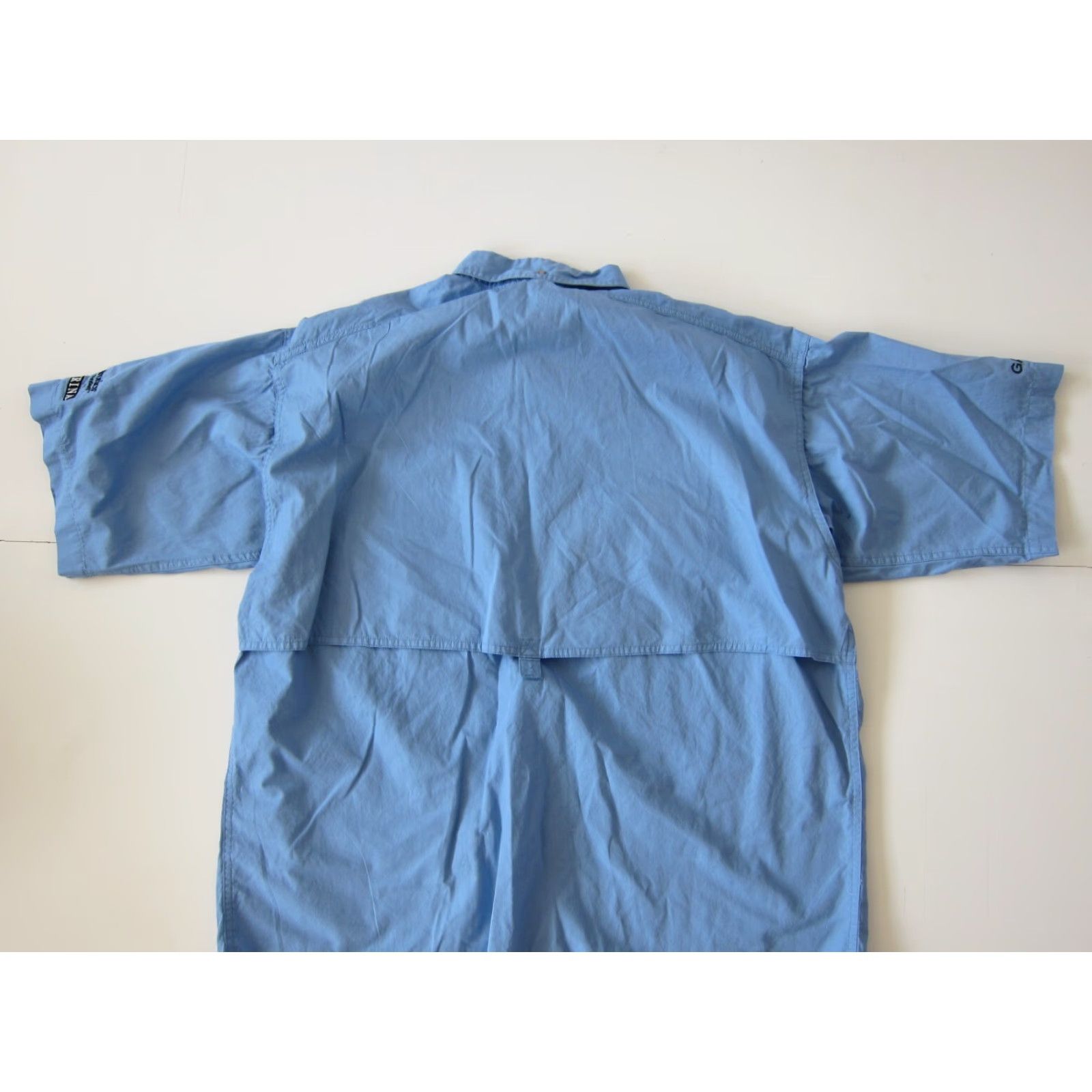 Vintage VINTAGE Cabela's Blue North American Hunting Dog Hike Button Down Short Sleeve Shirt L Size US L / EU 52-54 / 3 - 6 Thumbnail