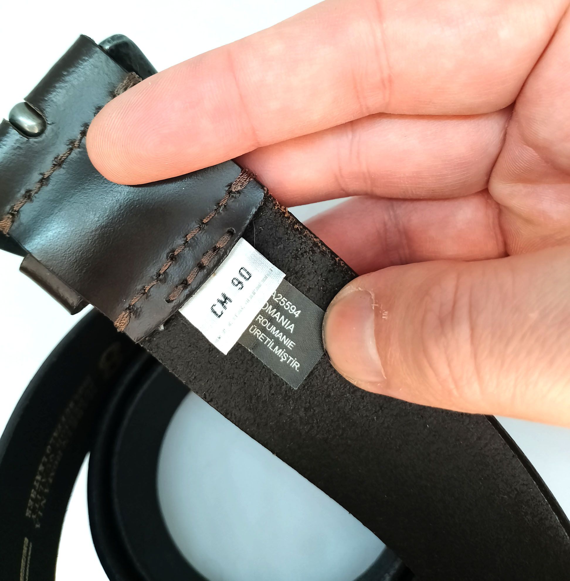 Diesel Diesel Belt – Size 90/36 – Classic Style Size 36 - 3 Thumbnail