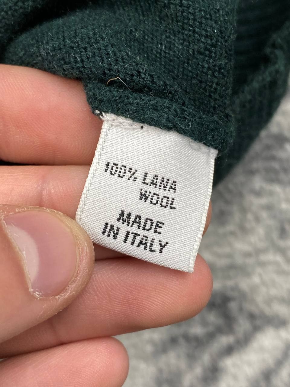 Loro Piana Vintage Loro Piana Knit Wool Lana Sweater 1/4 button Men Size US M / EU 48-50 / 2 - 8 Thumbnail