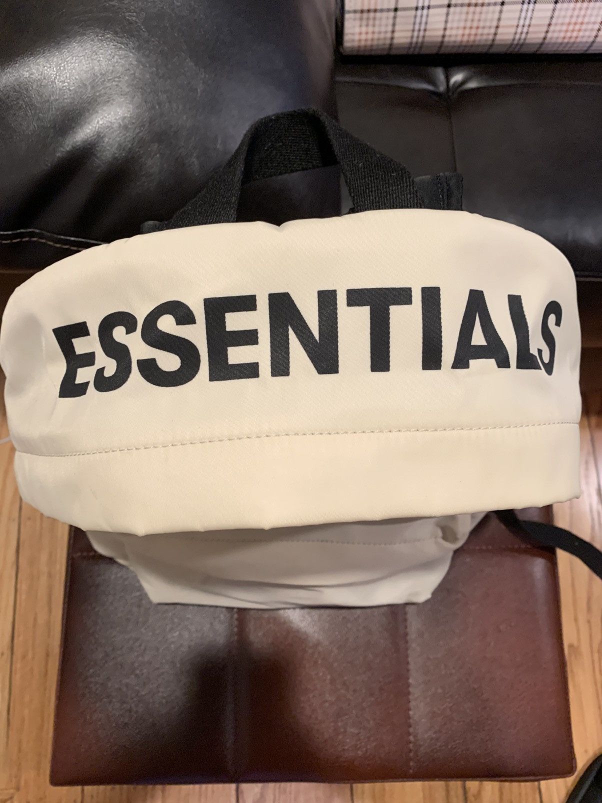Essentials × Fear of God Fear Of God Essentials Backpack Cream Size ONE SIZE - 4 Thumbnail