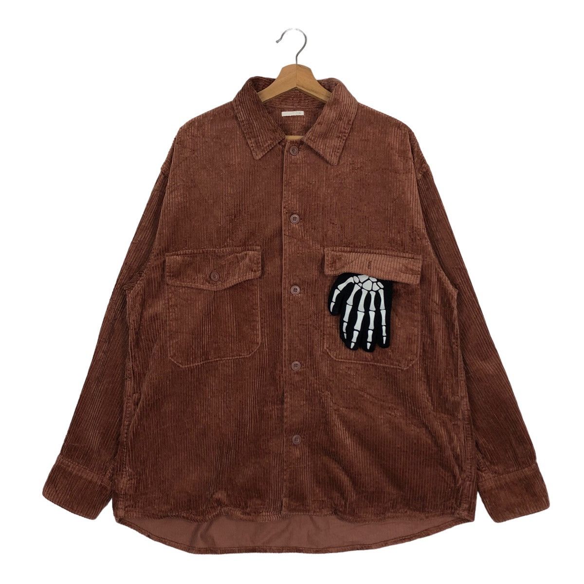 Japanese Brand 🔥90’s Issey Miyake Design Corduroy Work Jacket GU Japan Size US XL / EU 56 / 4 - 2 Thumbnail