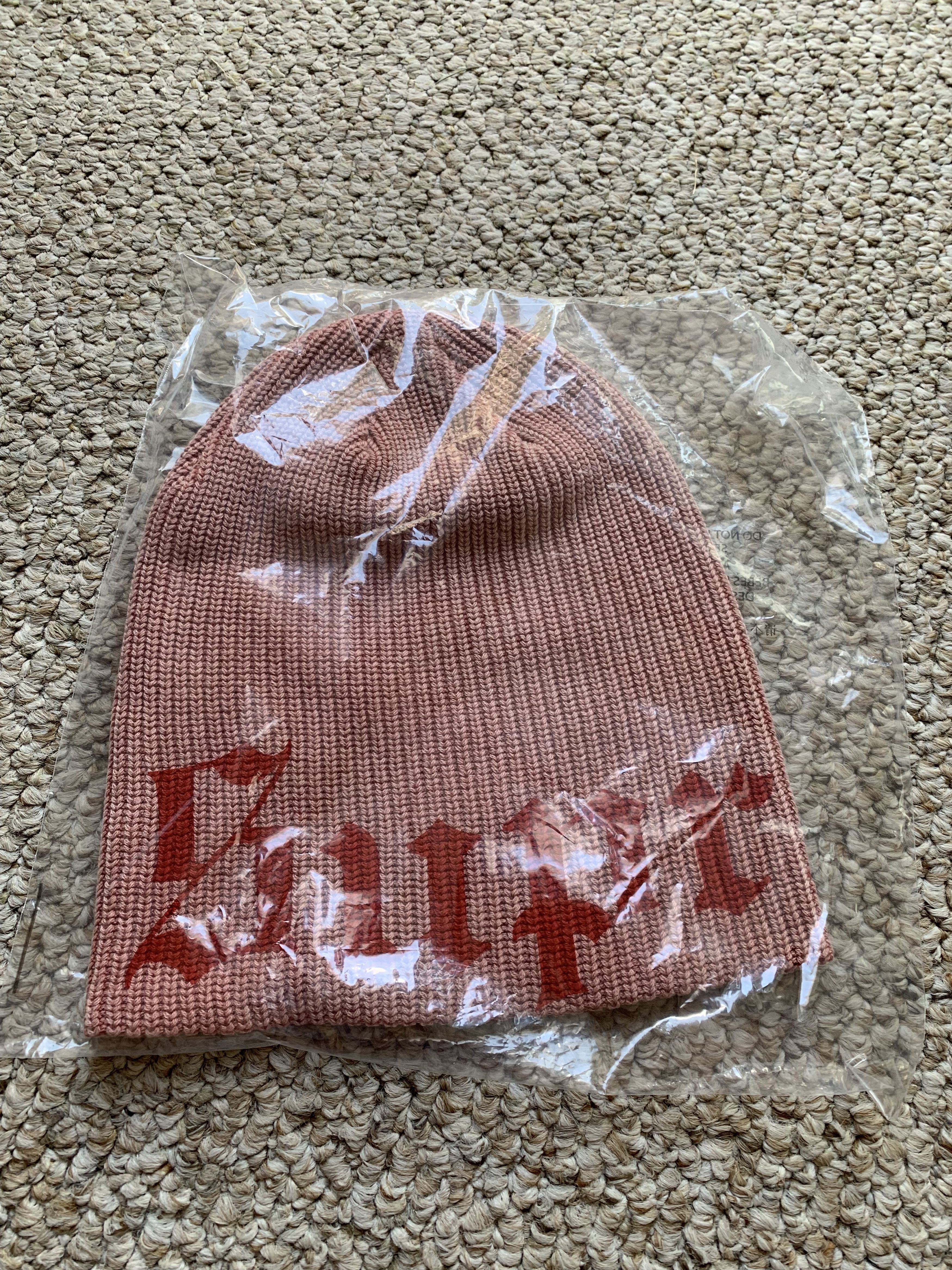 Supreme Old English Printed Beanie | Grailed