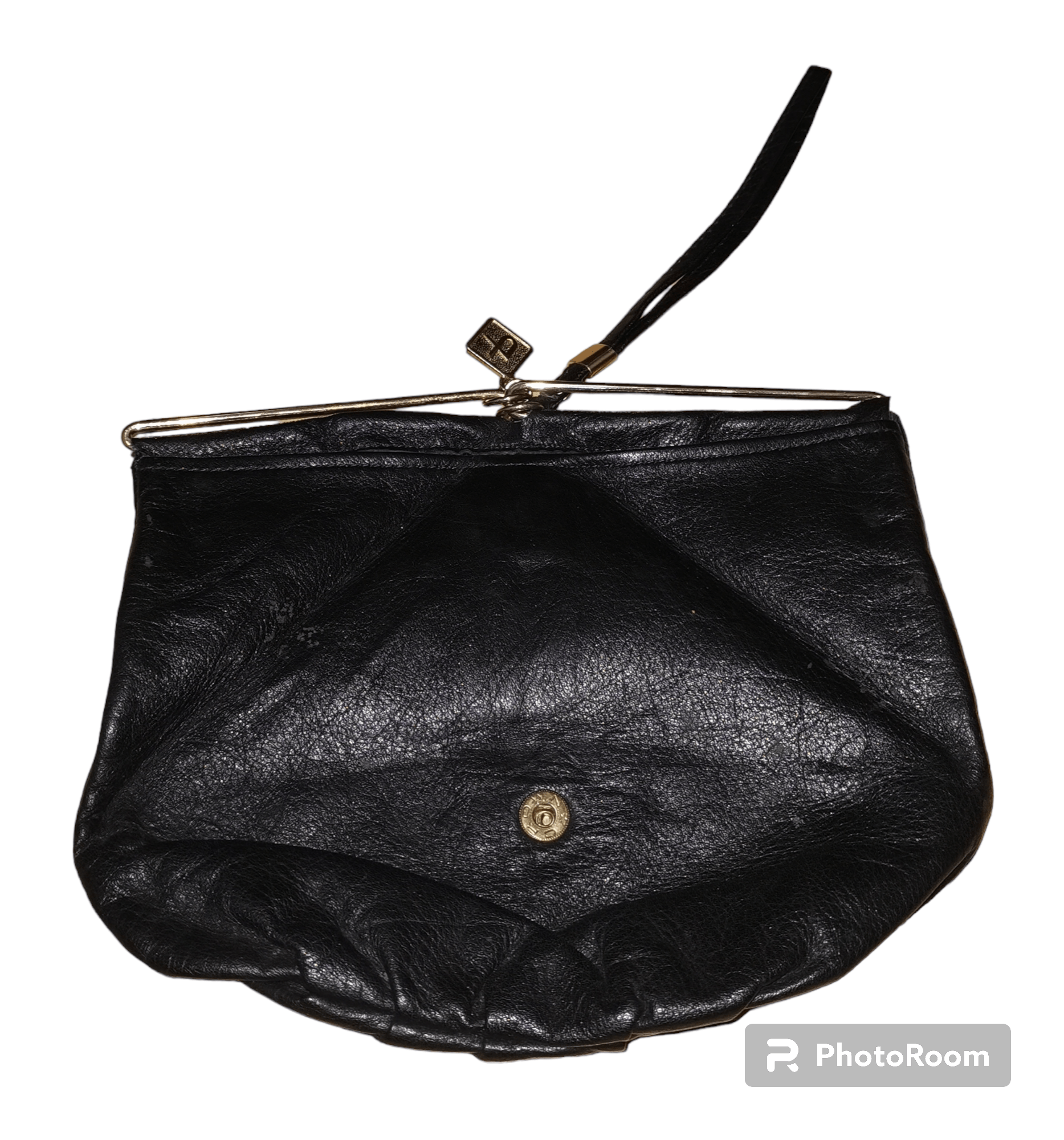 Genuine Leather TRIANGLE DESIGN LEATHER POUCH Size ONE SIZE - 2 Thumbnail