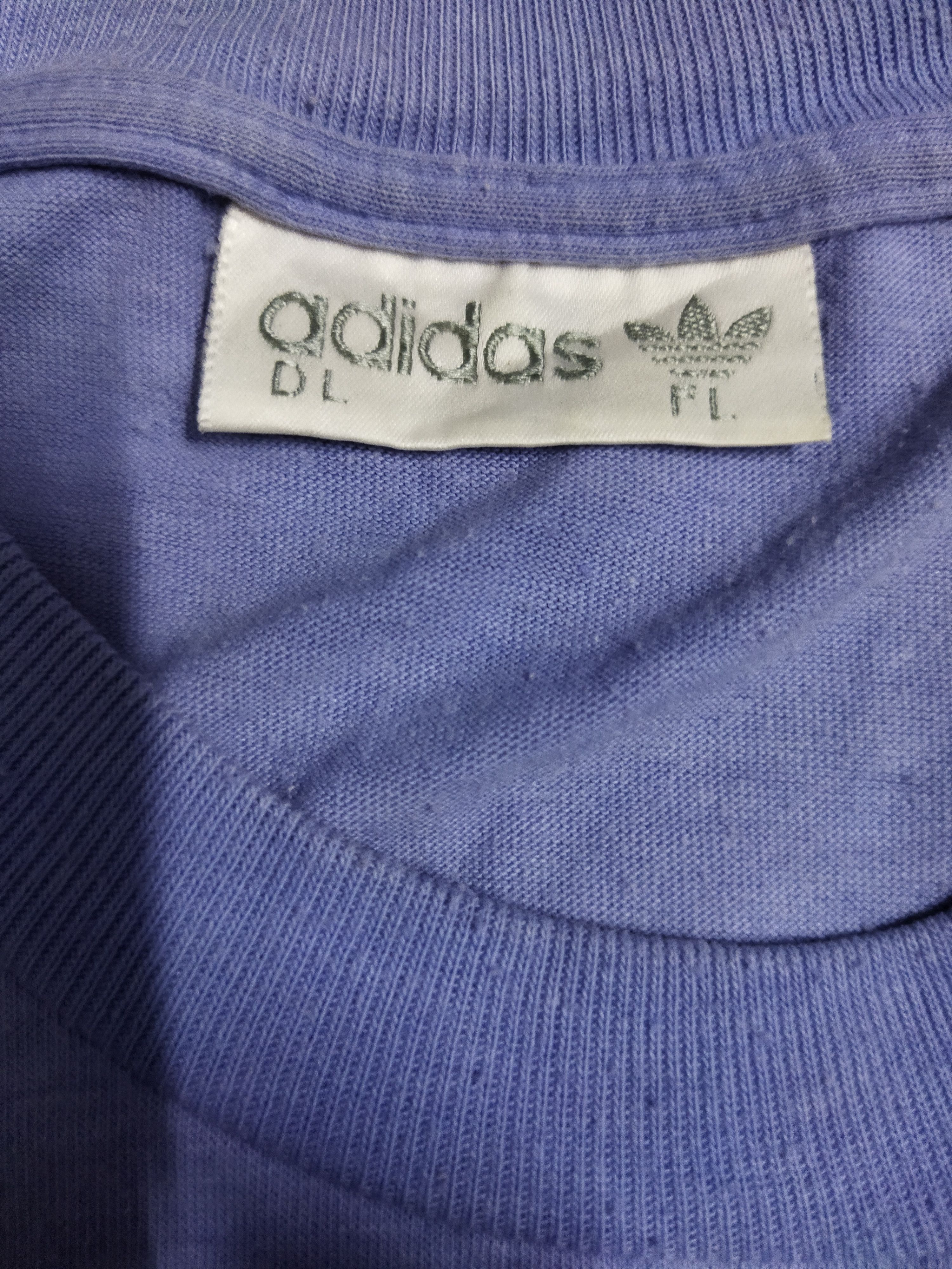 Adidas Vintage Adidas Multi Colour Tee Size US XL / EU 56 / 4 - 4 Thumbnail