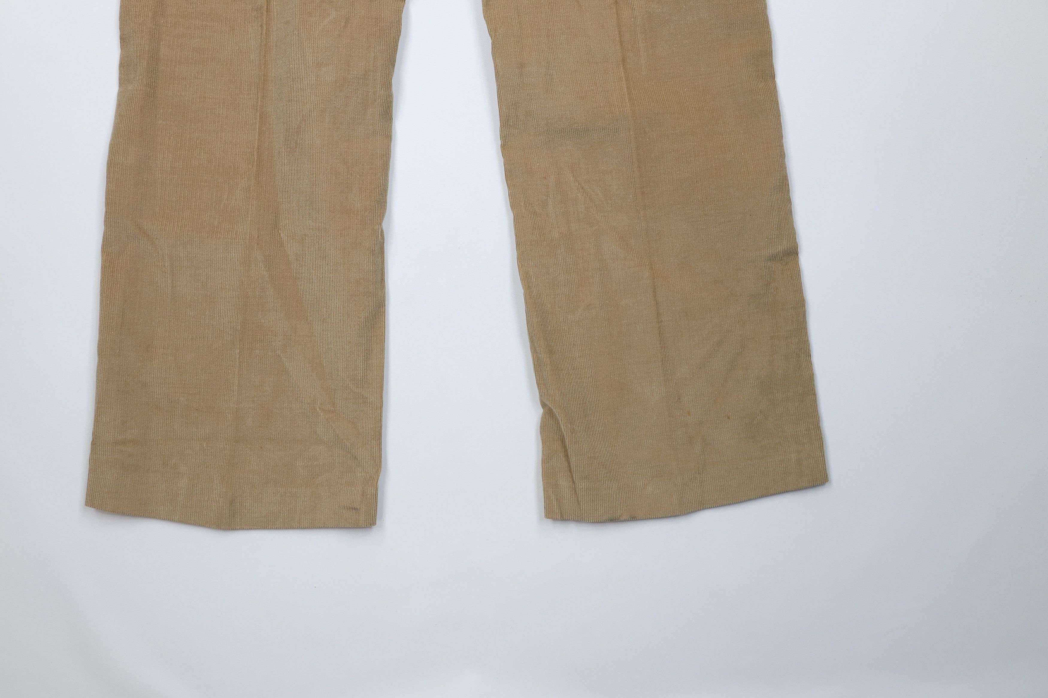 Vintage Vintage 70s Streetwear Corduroy Bell Bottoms Pants Beige USA Size US 42 / EU 58 - 13 Thumbnail