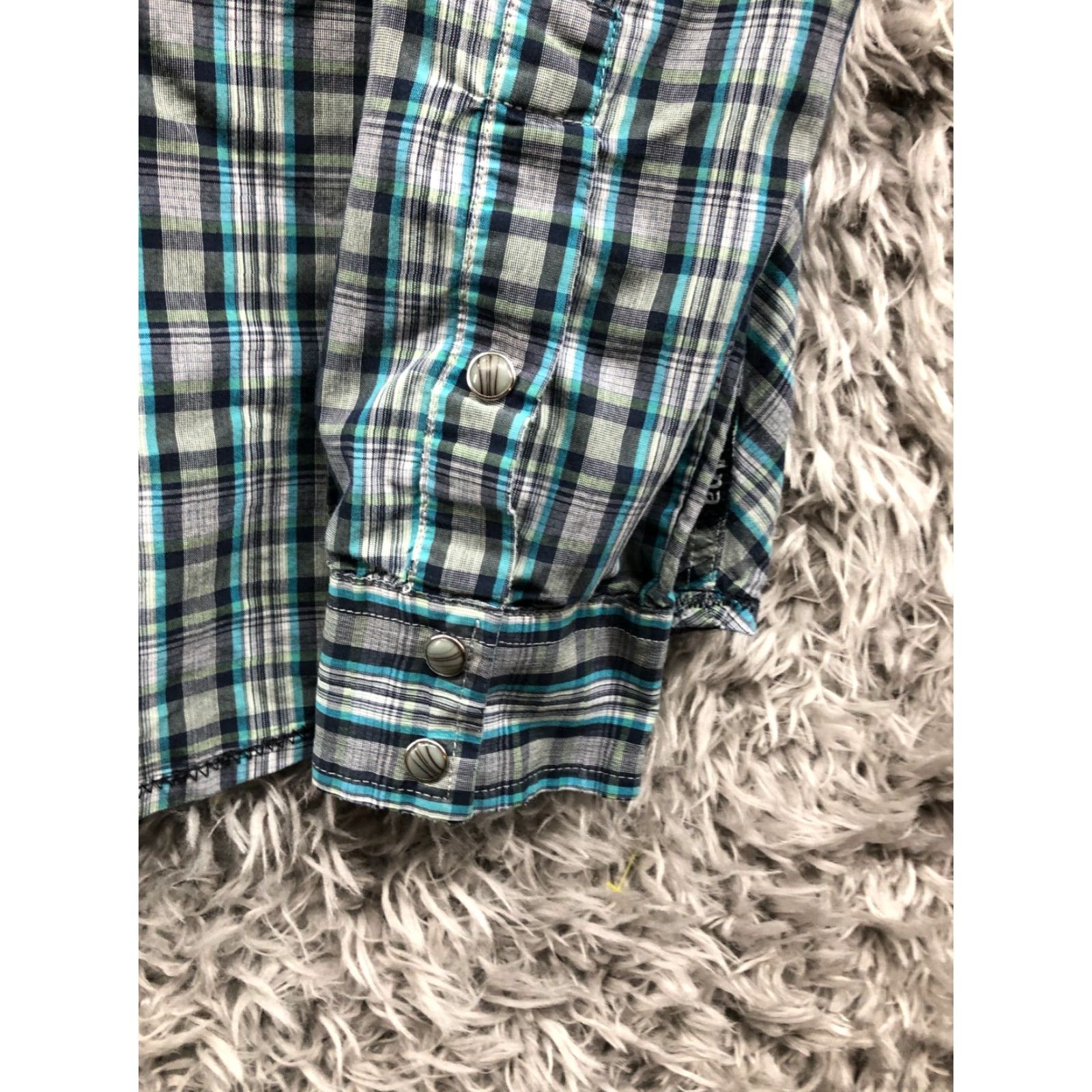 Prana Prana Slim Fit Shirt M Mens Long Sleeve Striped Multicolor Button-Up Size US M / EU 48-50 / 2 - 3 Thumbnail