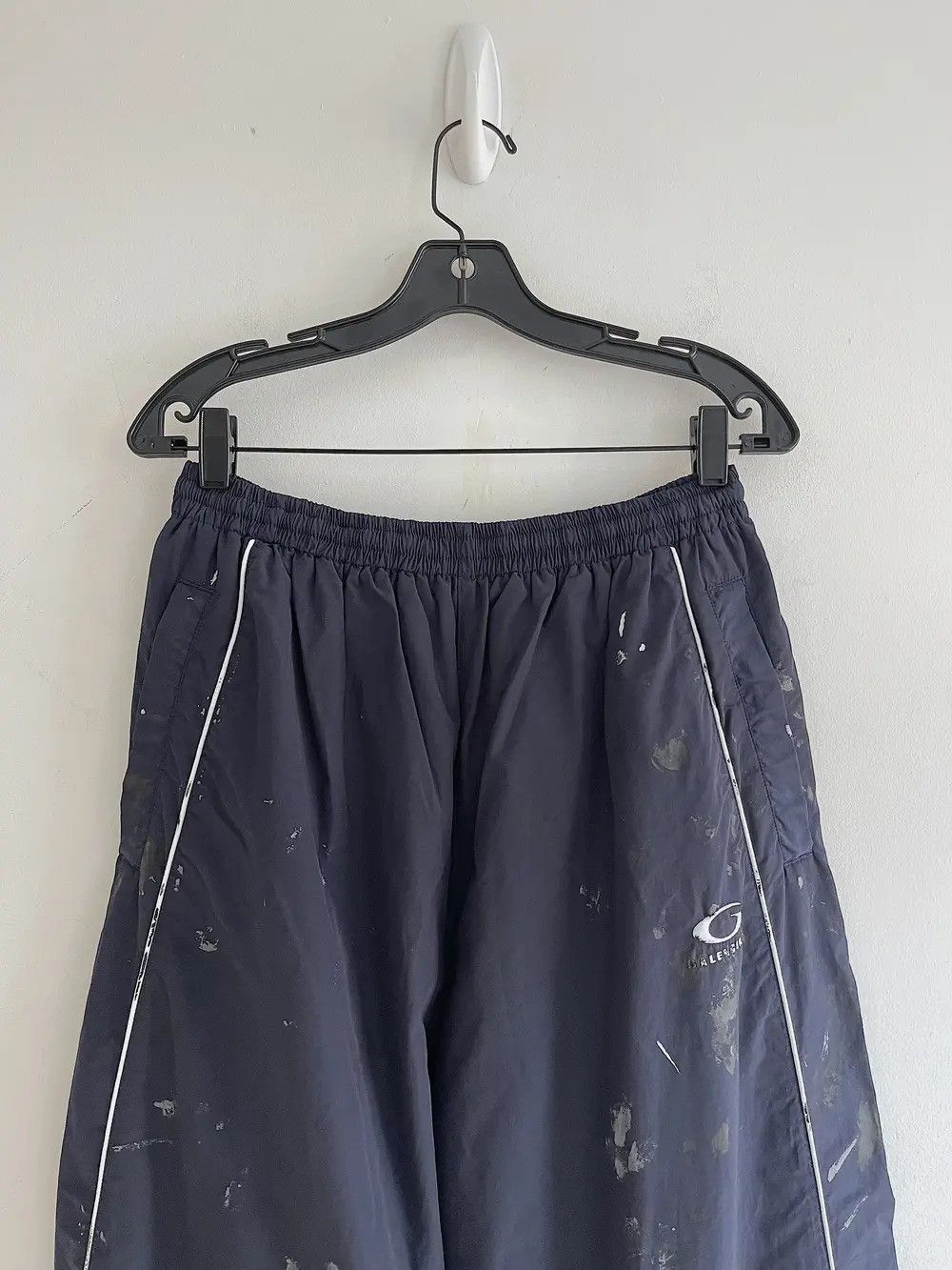Balenciaga New Spring 26 Painter Splatter Baggy Track Pant Size US 32 / EU 48 - 3 Thumbnail
