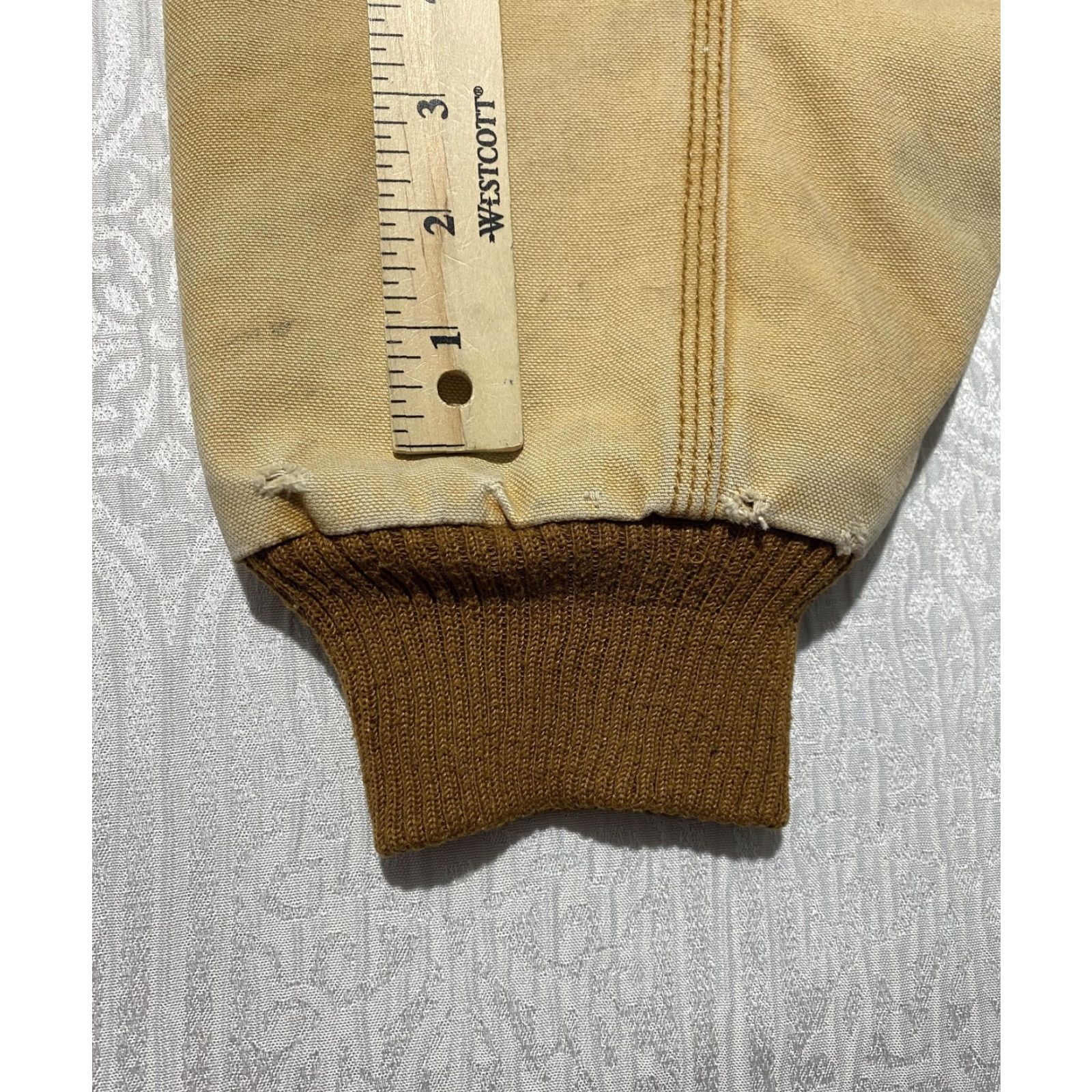 Walls Walls Jacket Mens 2XL Tan Blizzard Pruf Hooded Duck Canvas Insulated Workwear Size US XXL / EU 58 / 5 - 7 Thumbnail
