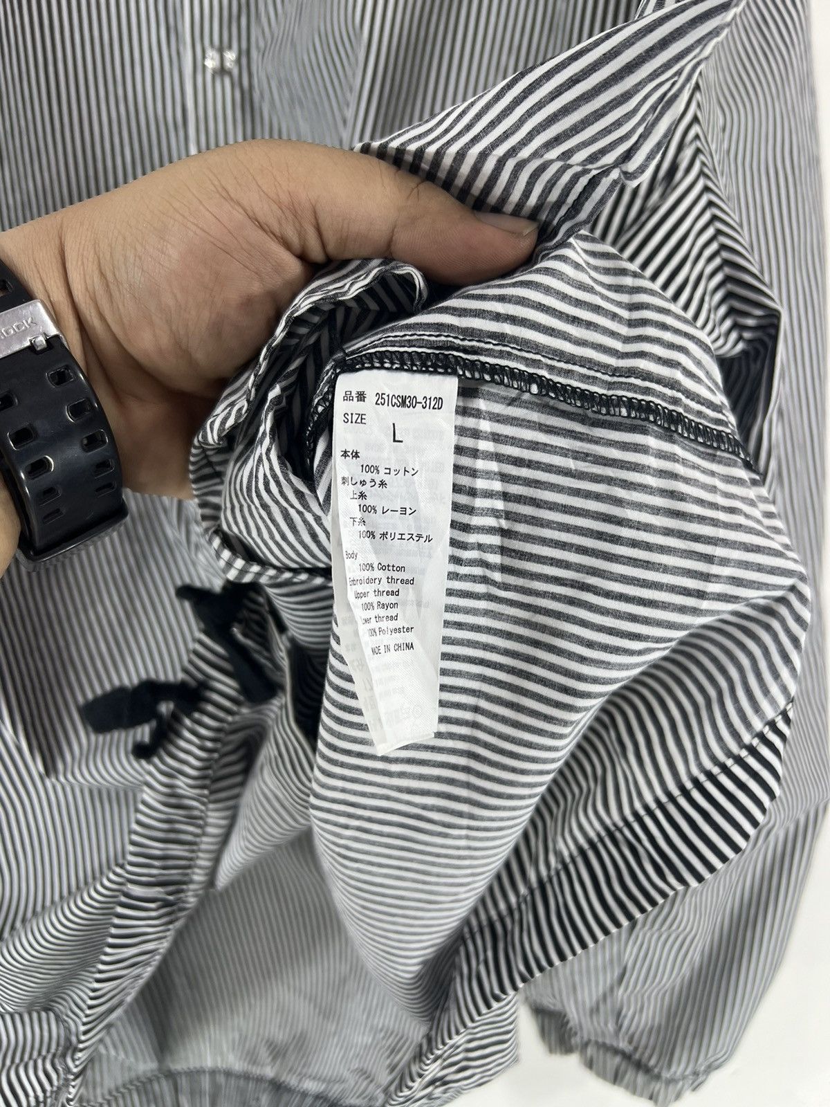 Designer × Japanese Brand Azul Affirmative Negative Full Button Jacket Size US L / EU 52-54 / 3 - 6 Thumbnail