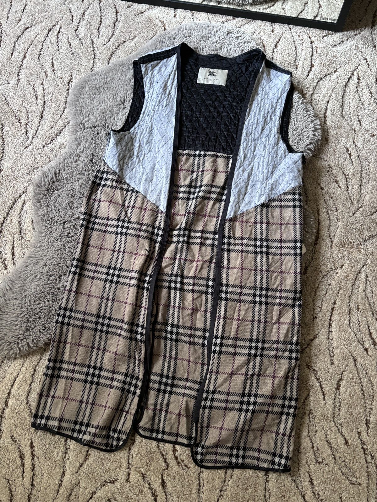 Burberry × Vintage Burberry London Vintage Coat Nova Check vest 2 in 1 jacket Size US M / EU 48-50 / 2 - 7 Thumbnail