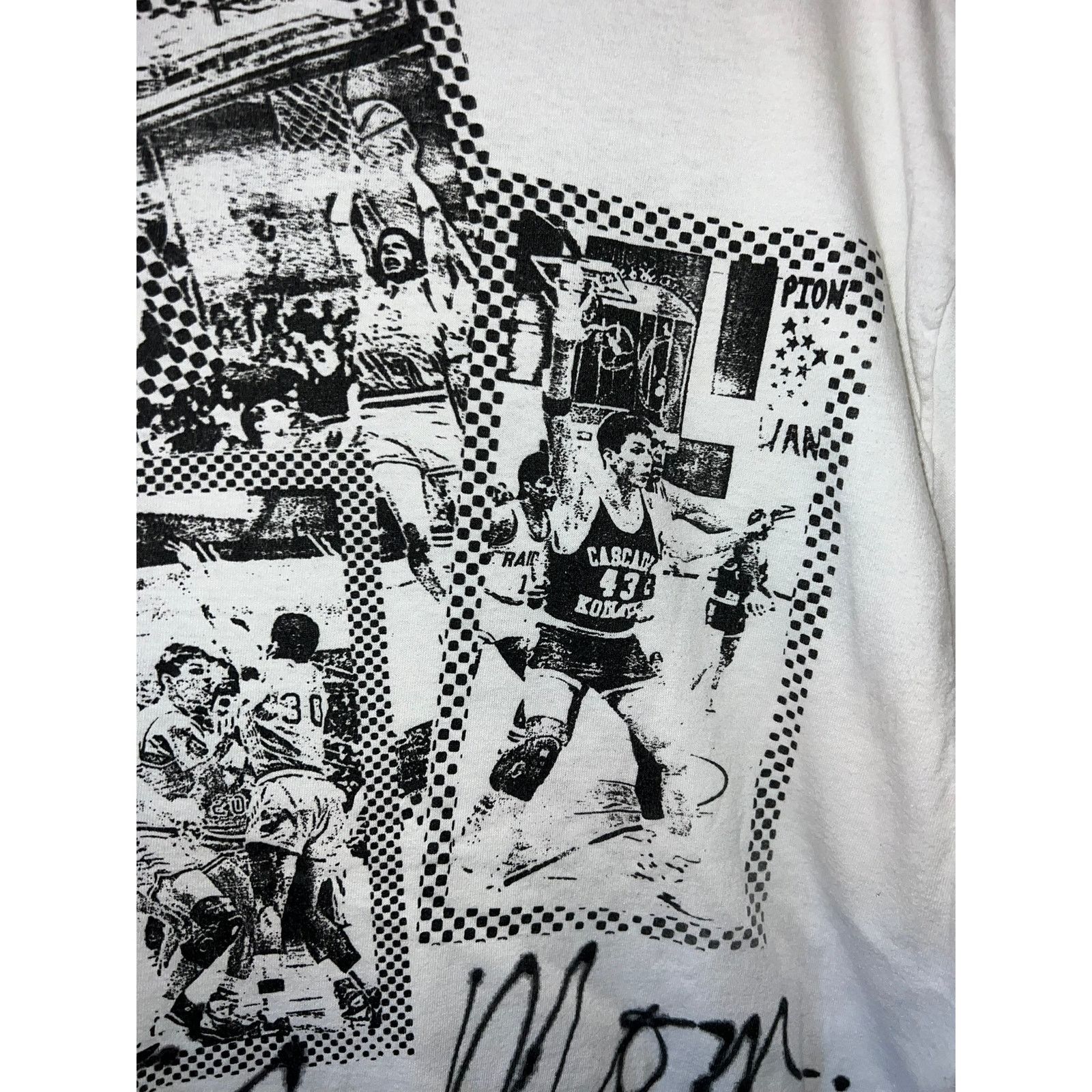Hanes Vintage Basketball Shirt Ranta's Shootout Cascade Tee 90s 2X Size US XXL / EU 58 / 5 - 10 Thumbnail
