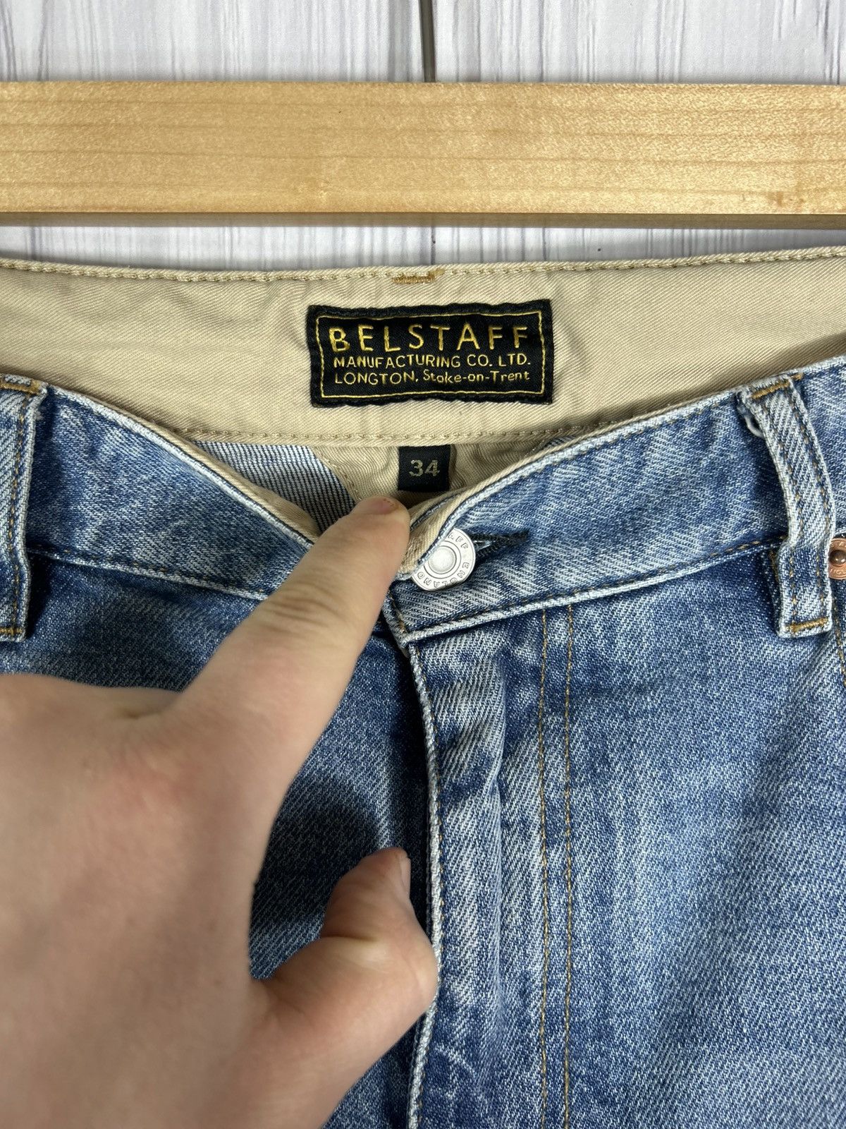 Belstaff Belstaff England Denim Pants Jeans Size 34 Motorcycle Size US 34 / EU 50 - 5 Thumbnail