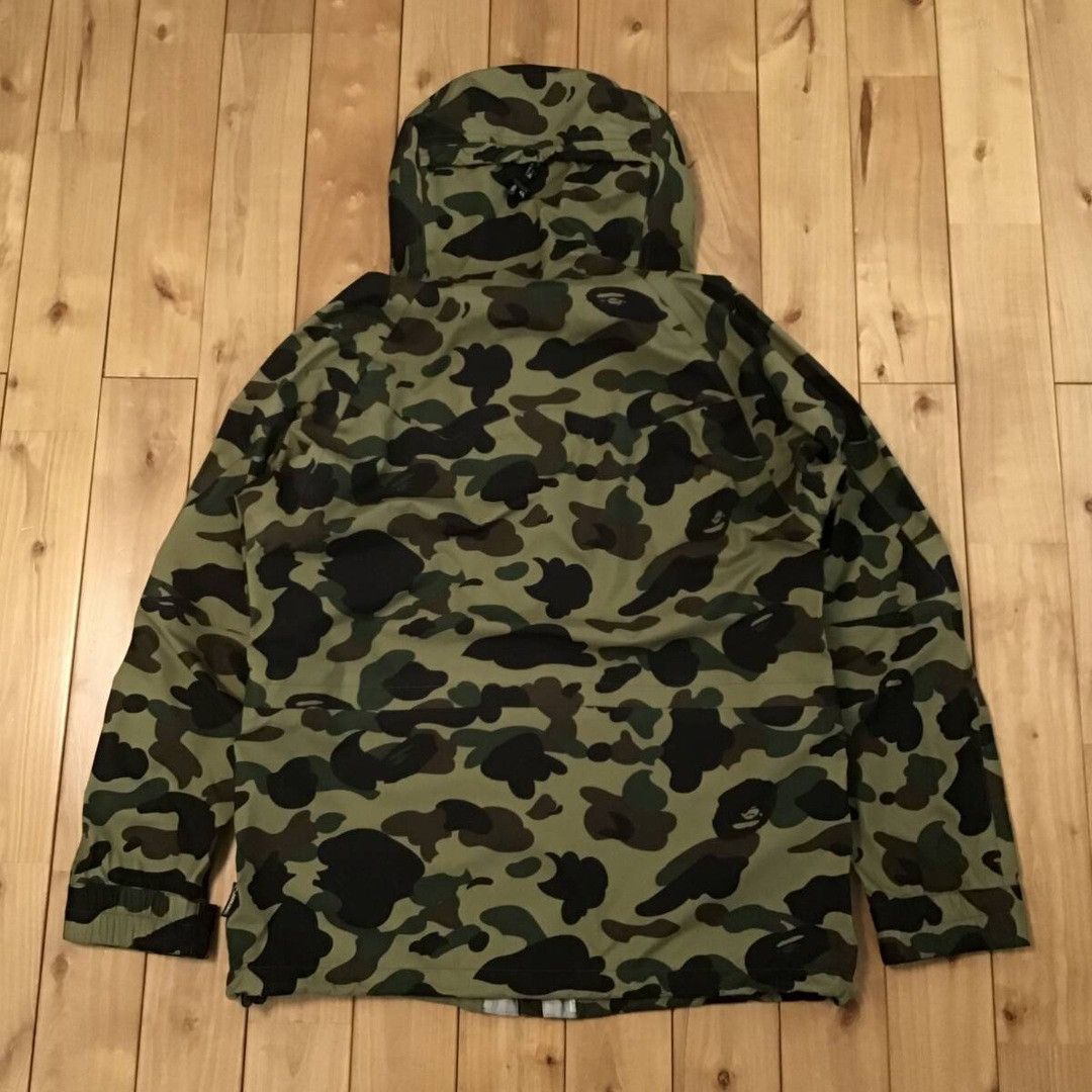 Bape × Goretex BAPE GORE TEX 1st camo green hoodie snowboard jacket APE Size US M / EU 48-50 / 2 - 3 Thumbnail
