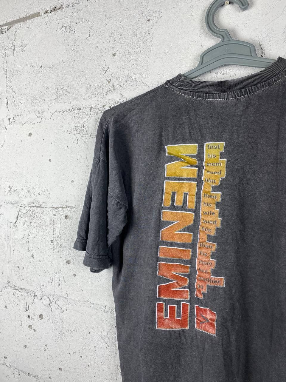 Eminem × Rap Tees × Vintage Vintage Eminem Slim Shady Faded T Shirt Size US M / EU 48-50 / 2 - 10 Thumbnail