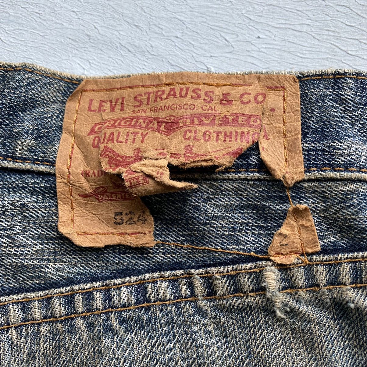 Levi's Levi’s 524 Distressed Denim Size 29 Size US 29 - 14 Thumbnail
