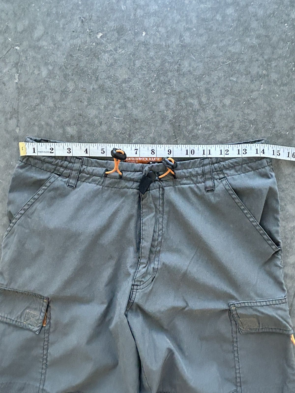 Vintage Vintage Y2K Breakdown Rave Cargo Pants Size US 29 - 10 Thumbnail