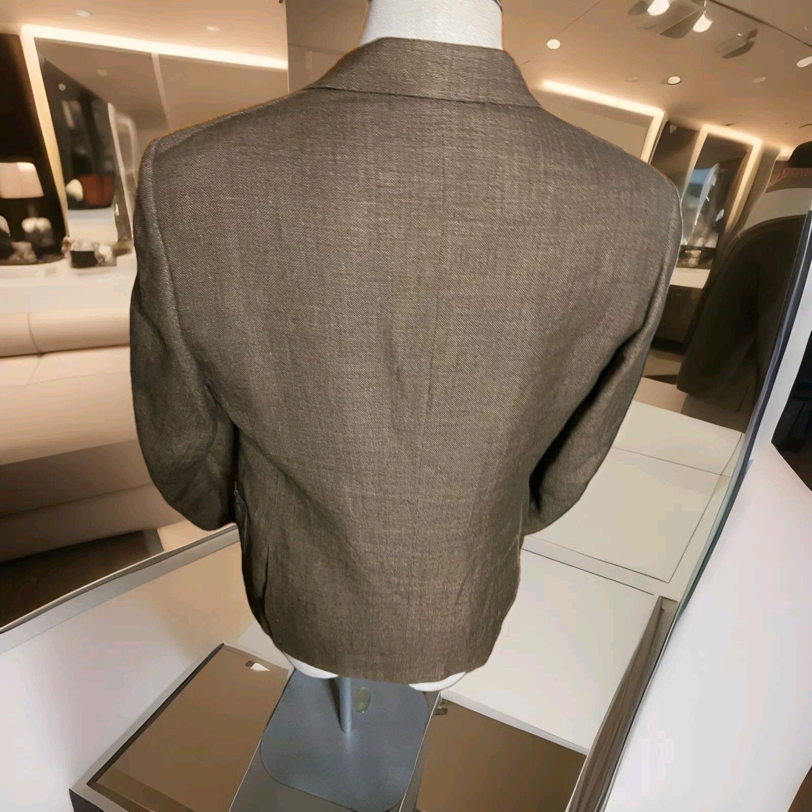 Belvest Belvest Wool/Silk/Linen/Cotton Blend Sport Coat Size 42R US Size 42R - 3 Thumbnail