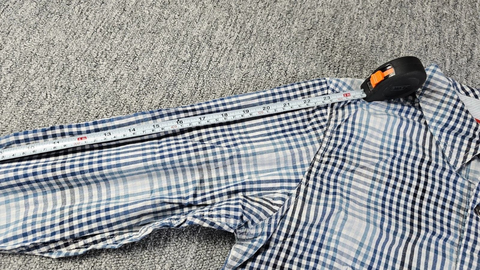 Levi's Levis Two Horse Brand Flannel Button Shirt XL Blue Size US XL / EU 56 / 4 - 8 Thumbnail