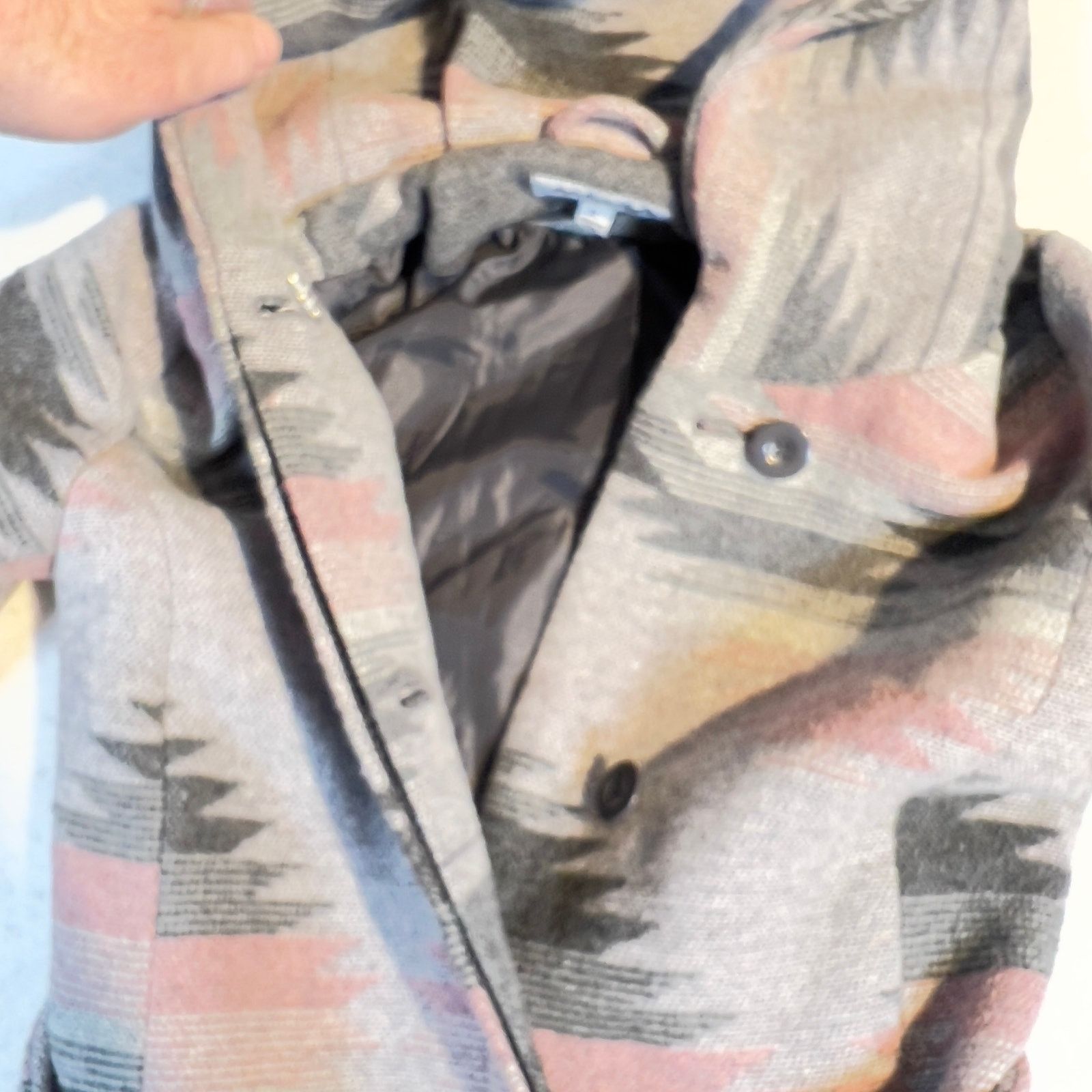 Other Coffee Shop Kids Mid Length Coat Girl XL Belted DEEEP Hood Size XL / US 12-14 / IT 48-50 - 5 Thumbnail