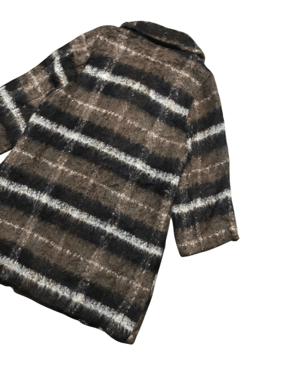Diesel Diesel Checked Mohair Double Breasted Overcoat Size XS / US 0-2 / IT 36-38 - 8 Thumbnail