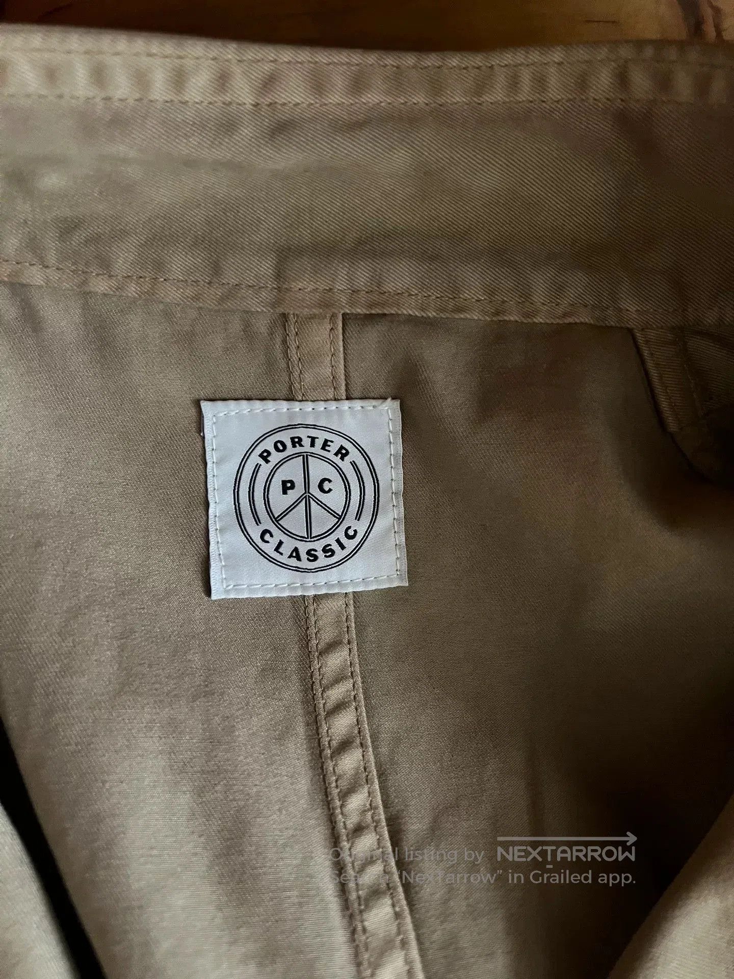 Porter Classic Porter Classic Vintage Khaki Work Jacket. Size US M / EU 48-50 / 2 - 7 Thumbnail