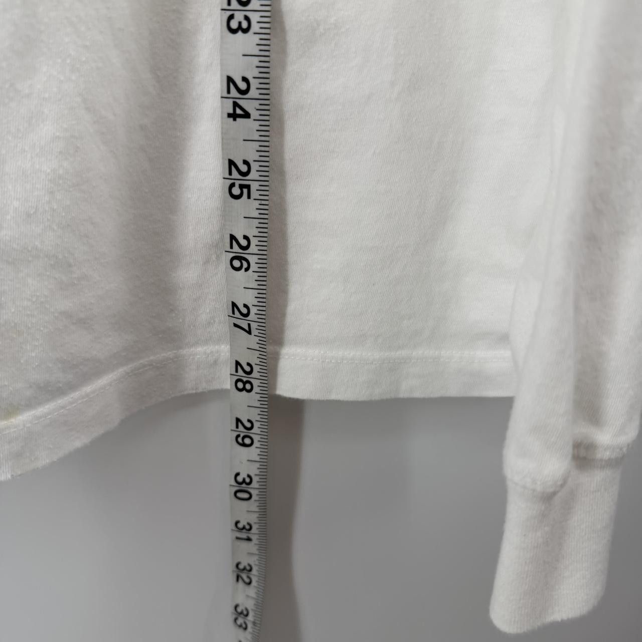 The North Face The North Face Men's White Long Sleeve T-Shirt Big Logo Size US L / EU 52-54 / 3 - 4 Thumbnail