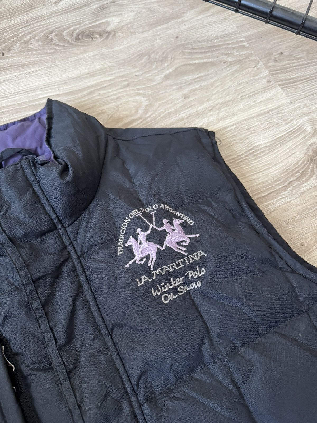 La Martina Vintage Y2K La Martina Puffer Down Vest Size US L / EU 52-54 / 3 - 4 Thumbnail