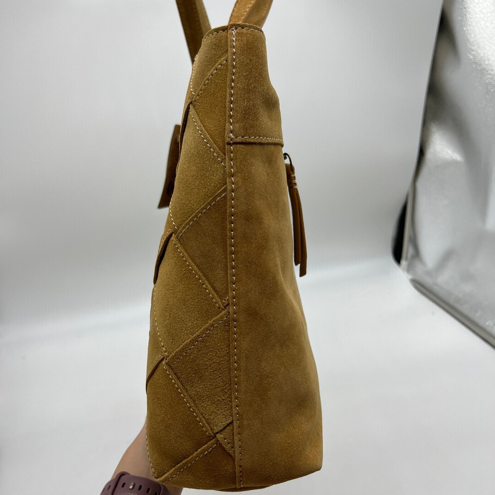 Other American Leather Co. Women Handbags Mercer Suede Woven Size ONE SIZE - 6 Thumbnail