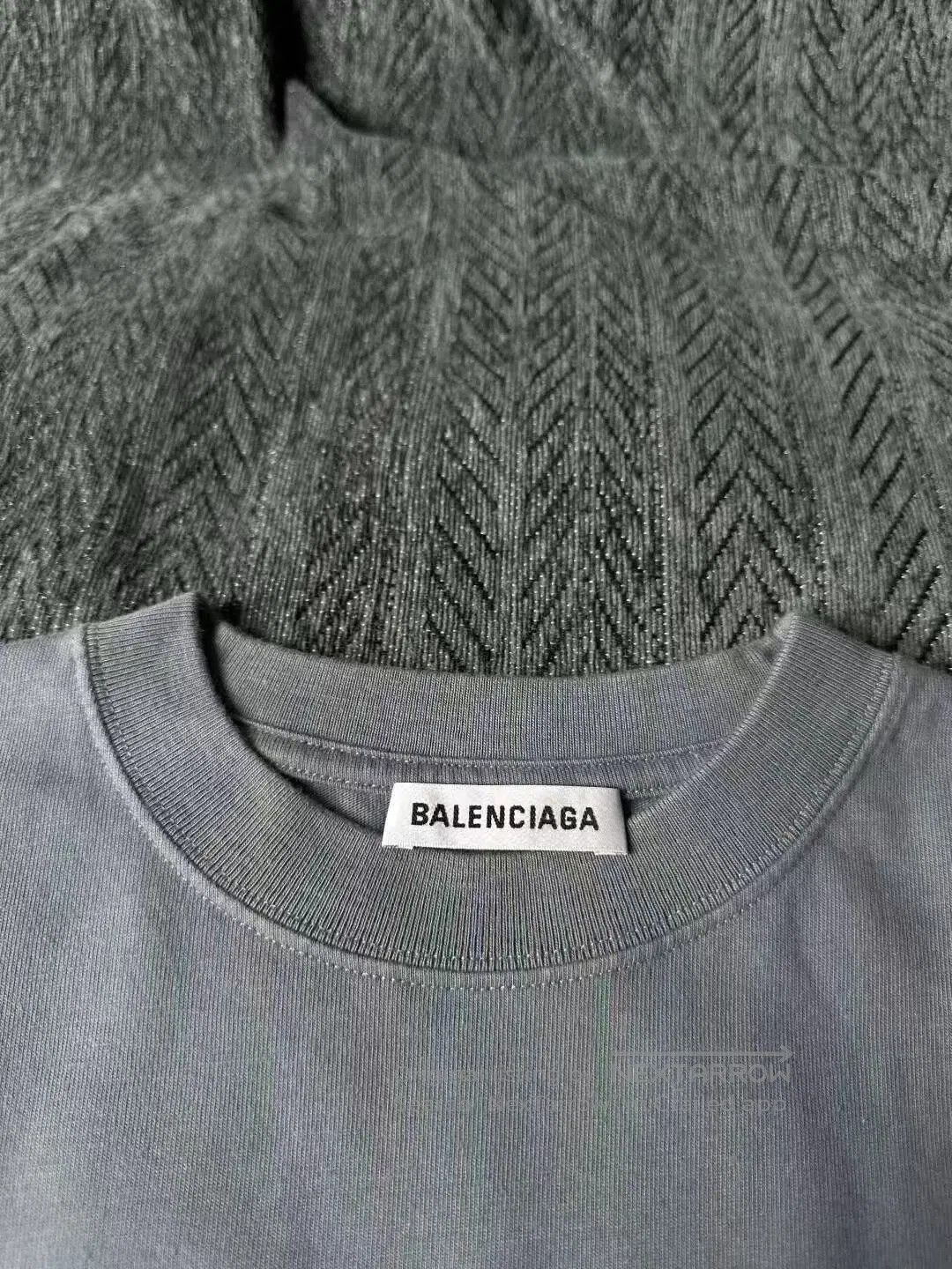 Balenciaga Balenciaga Gray Portrait Short. Size US M / EU 48-50 / 2 - 3 Thumbnail