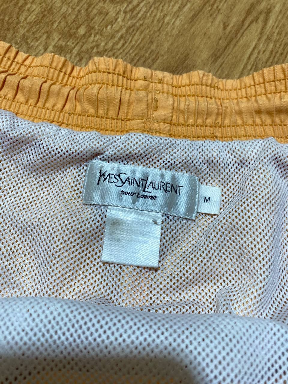 Yves Saint Laurent Vintage Yves Saint Laurent Swim Shorts Orange 90’s Designer Size US 32 / EU 48 - 2 Thumbnail