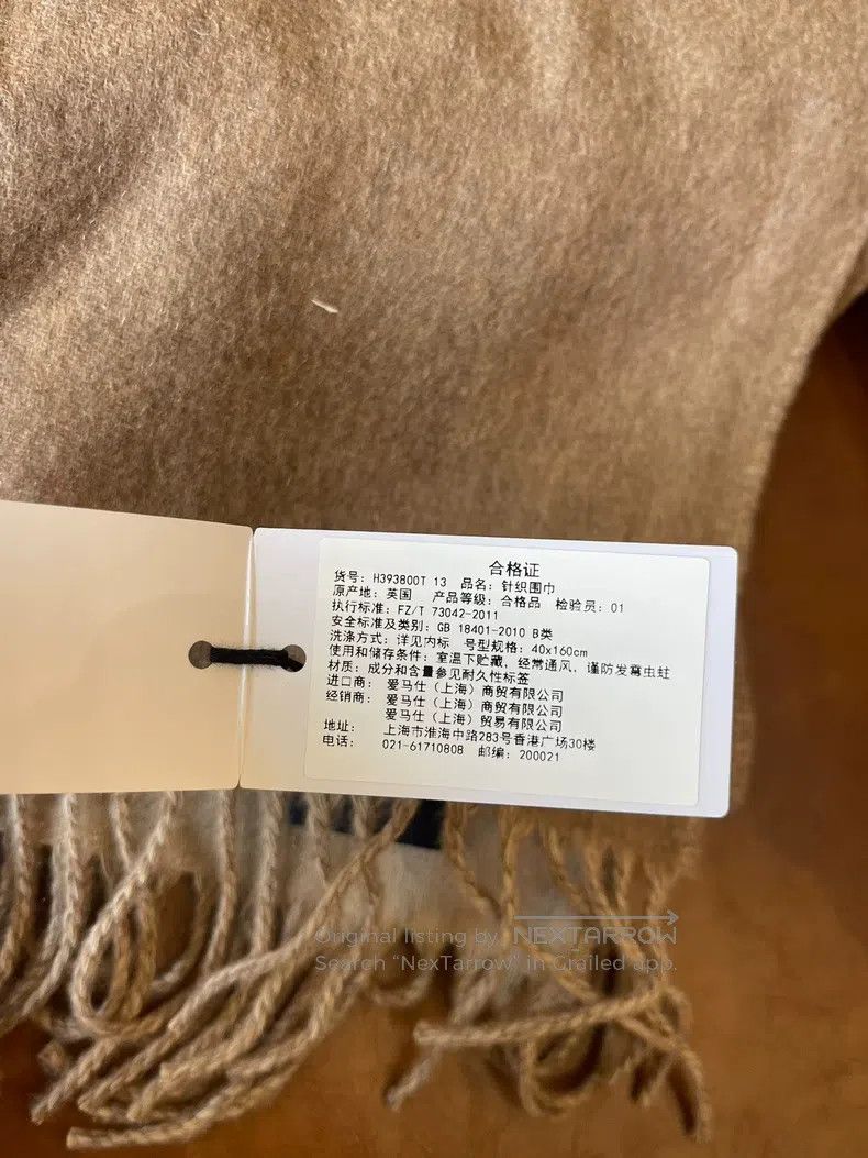 Hermes Hermes 100% cashmere scarf Size ONE SIZE - 3 Thumbnail